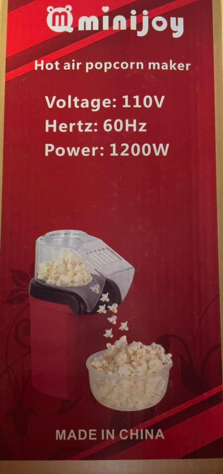 Popcorn maker