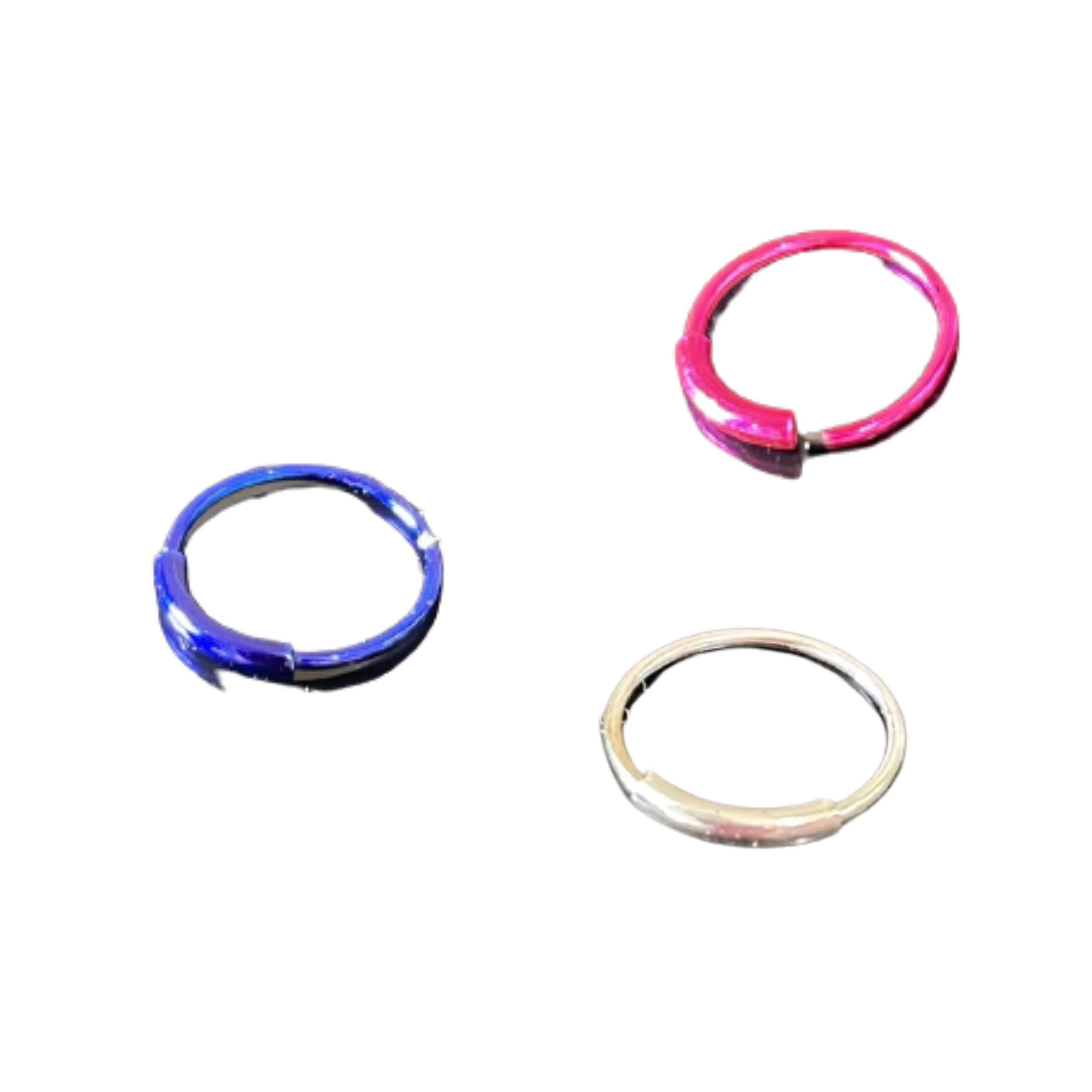 Nose hoops 3 colors