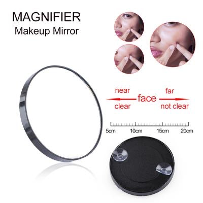 5X magnifying mirror with suction
