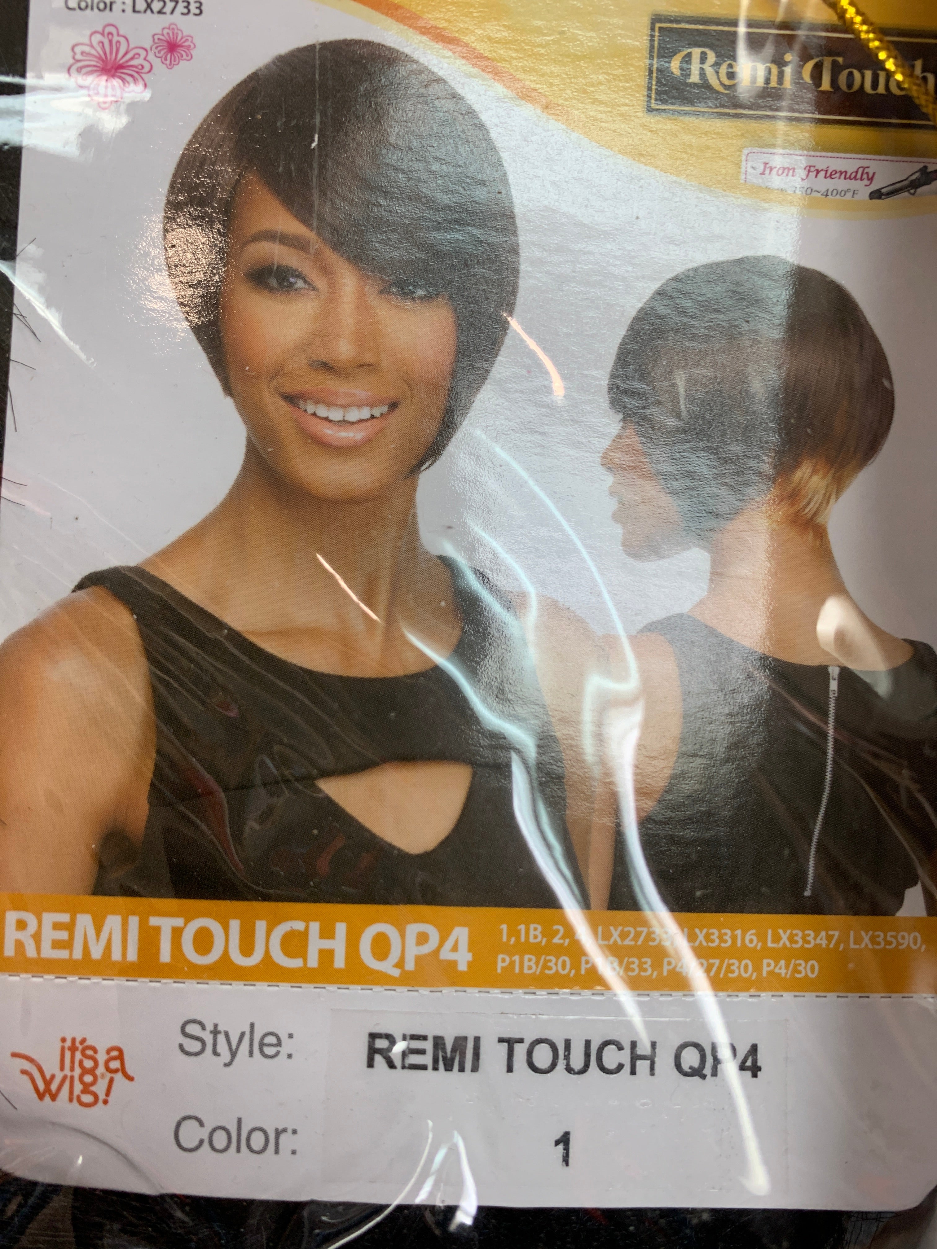 It’s a wig Remi touch op4