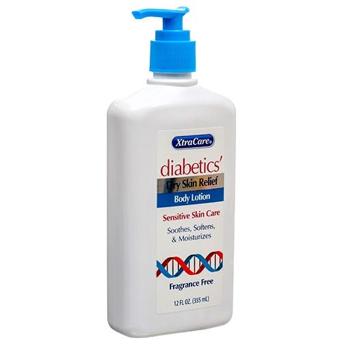 Xtracare diabetics dry skin relief body lotion 12oz