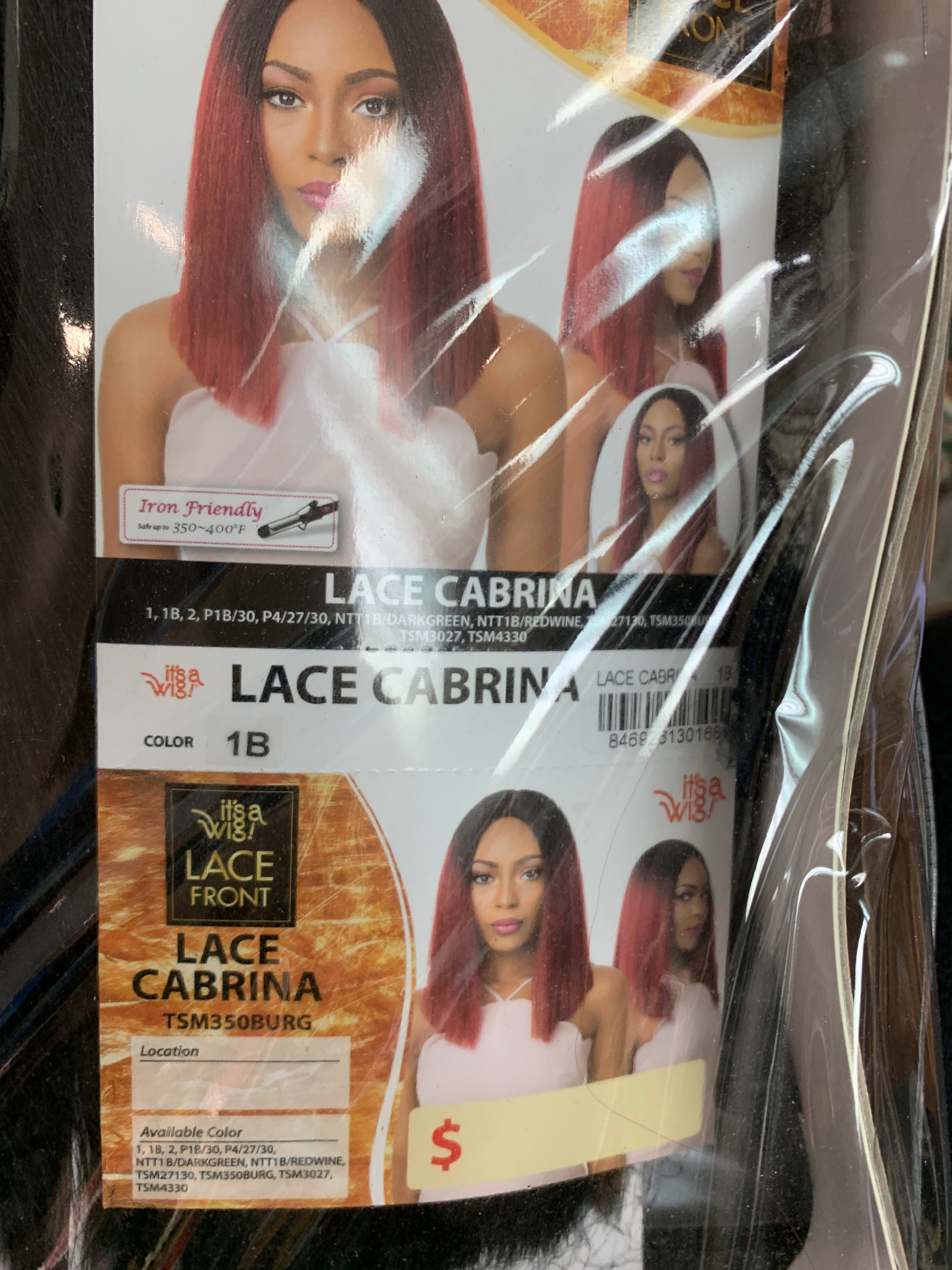It’s a wig lace cabrina