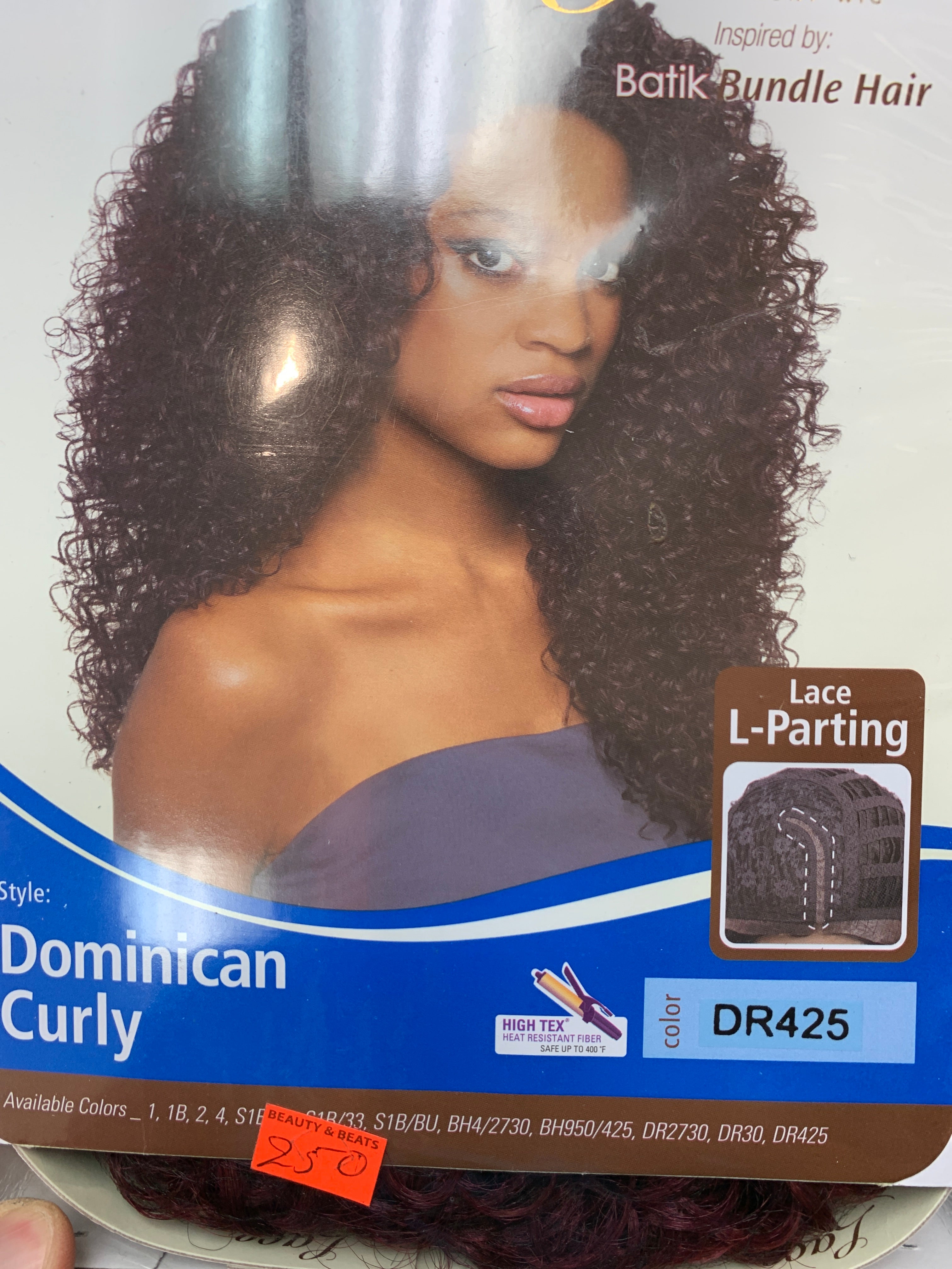 Outre lace front Dominican curly