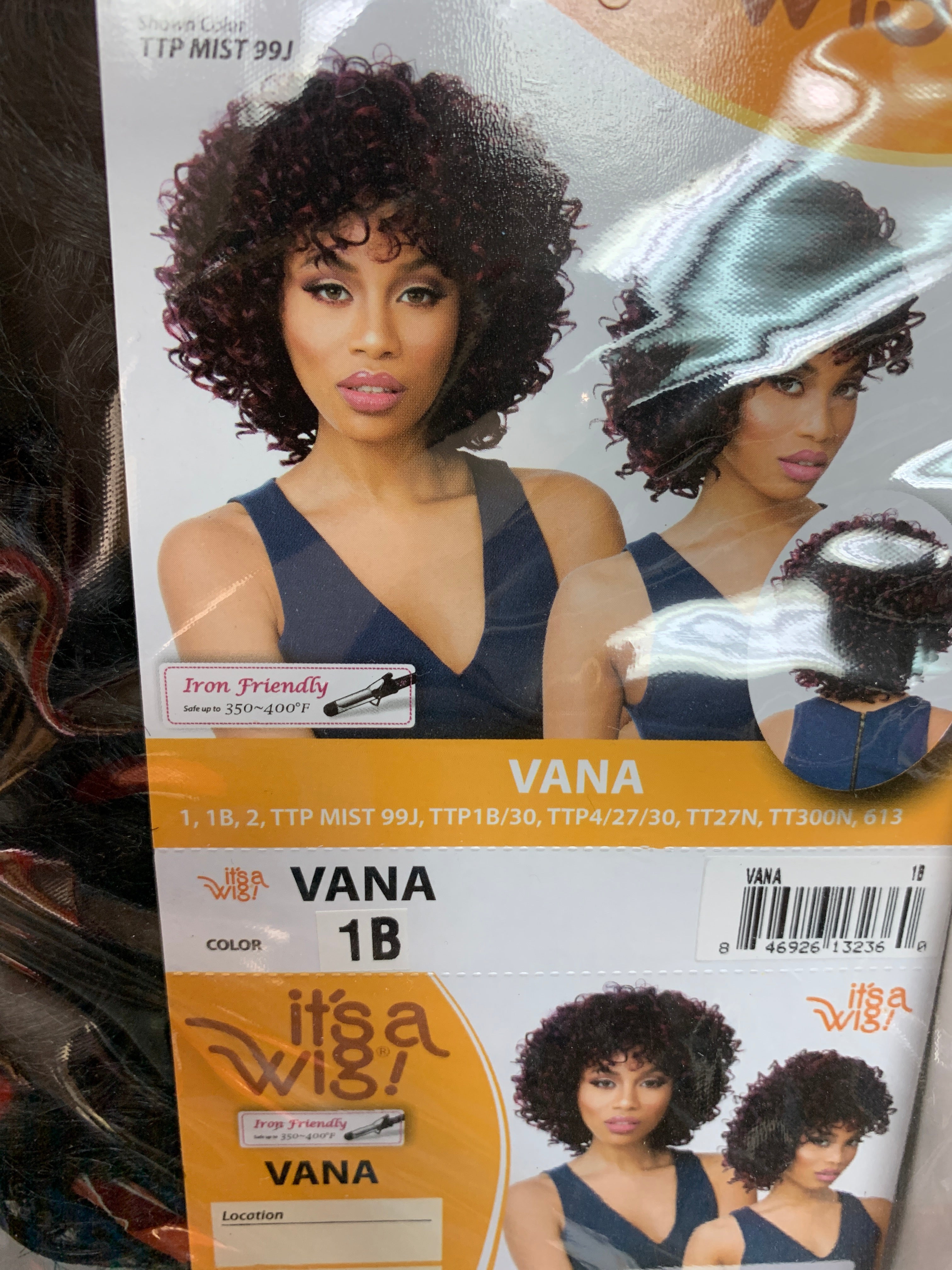 It’s a wig Vana
