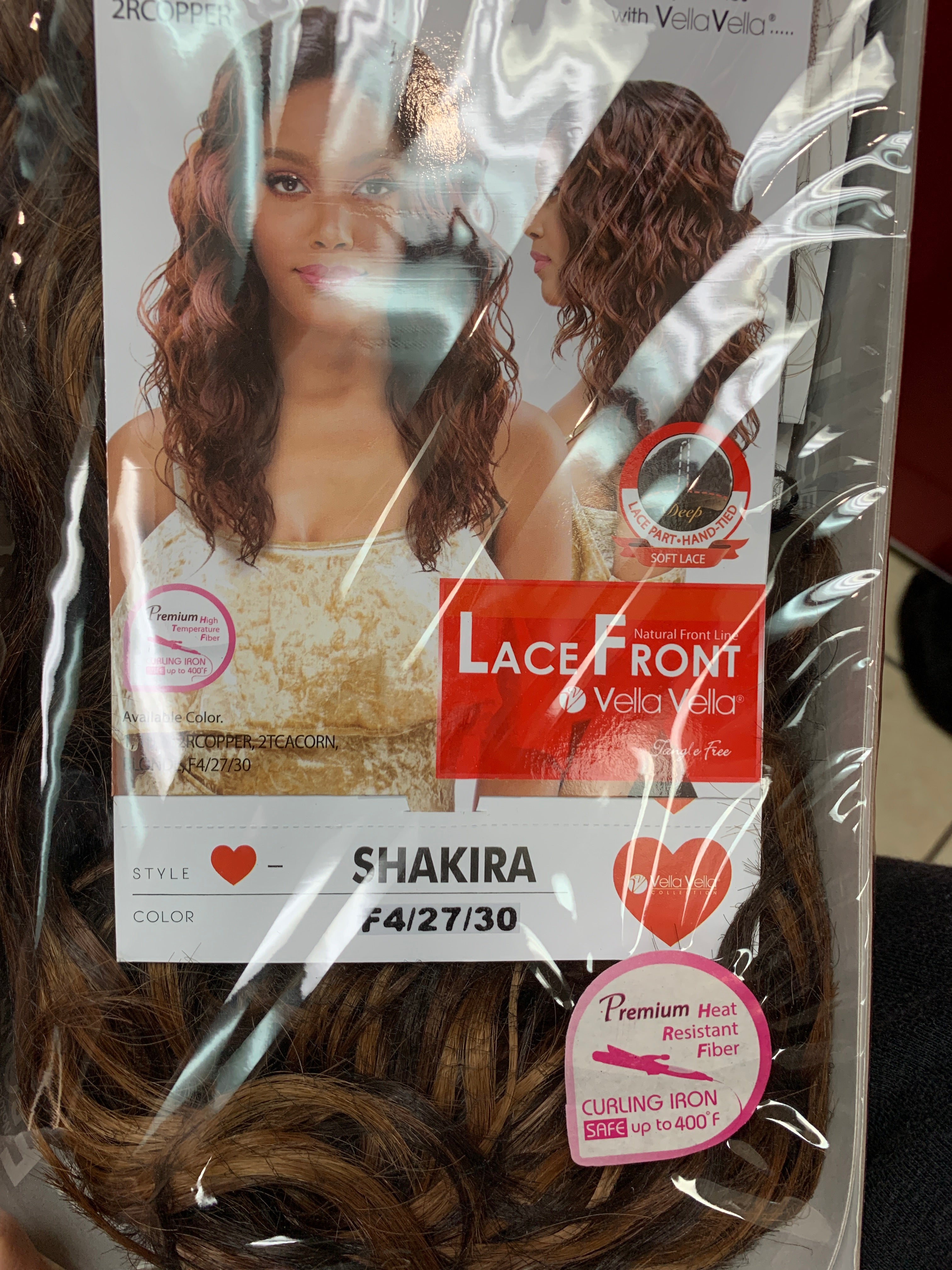 Sensual lace front Shakira