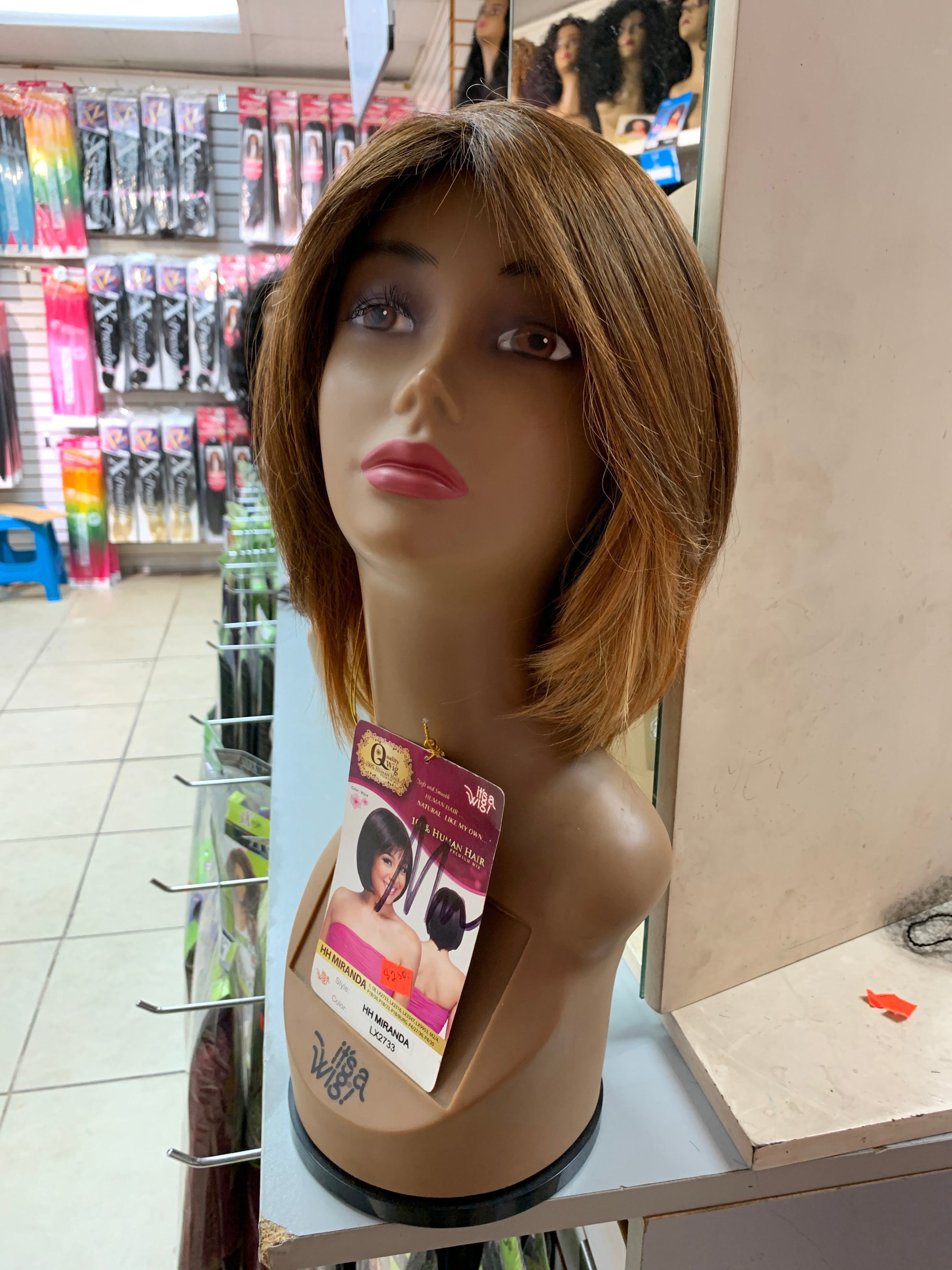 It’s a wig hh Miranda