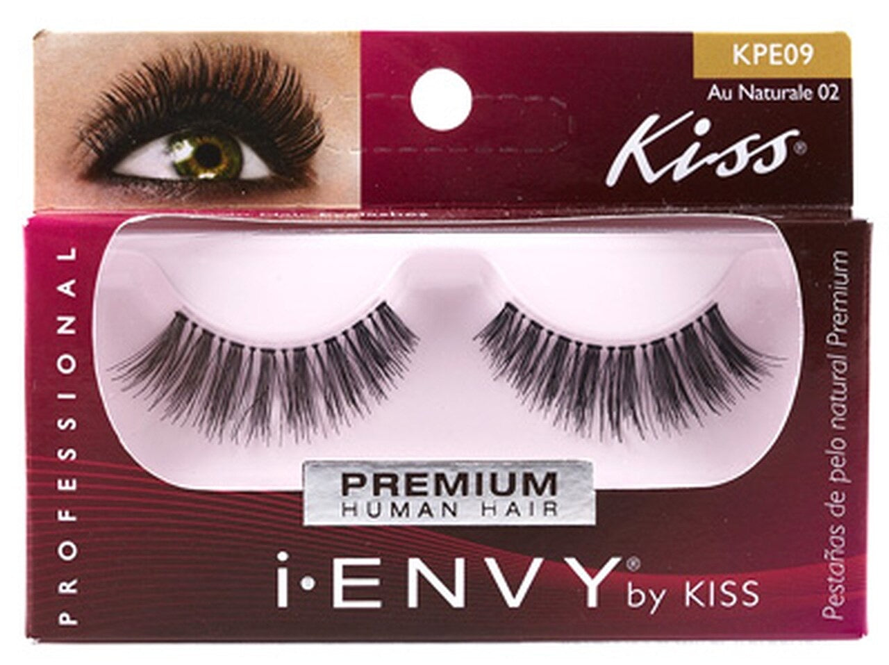 Kiss premium lashes Au naturale Kpe09
