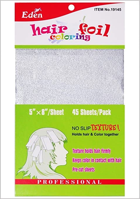 Eden hair foil coloring sheet