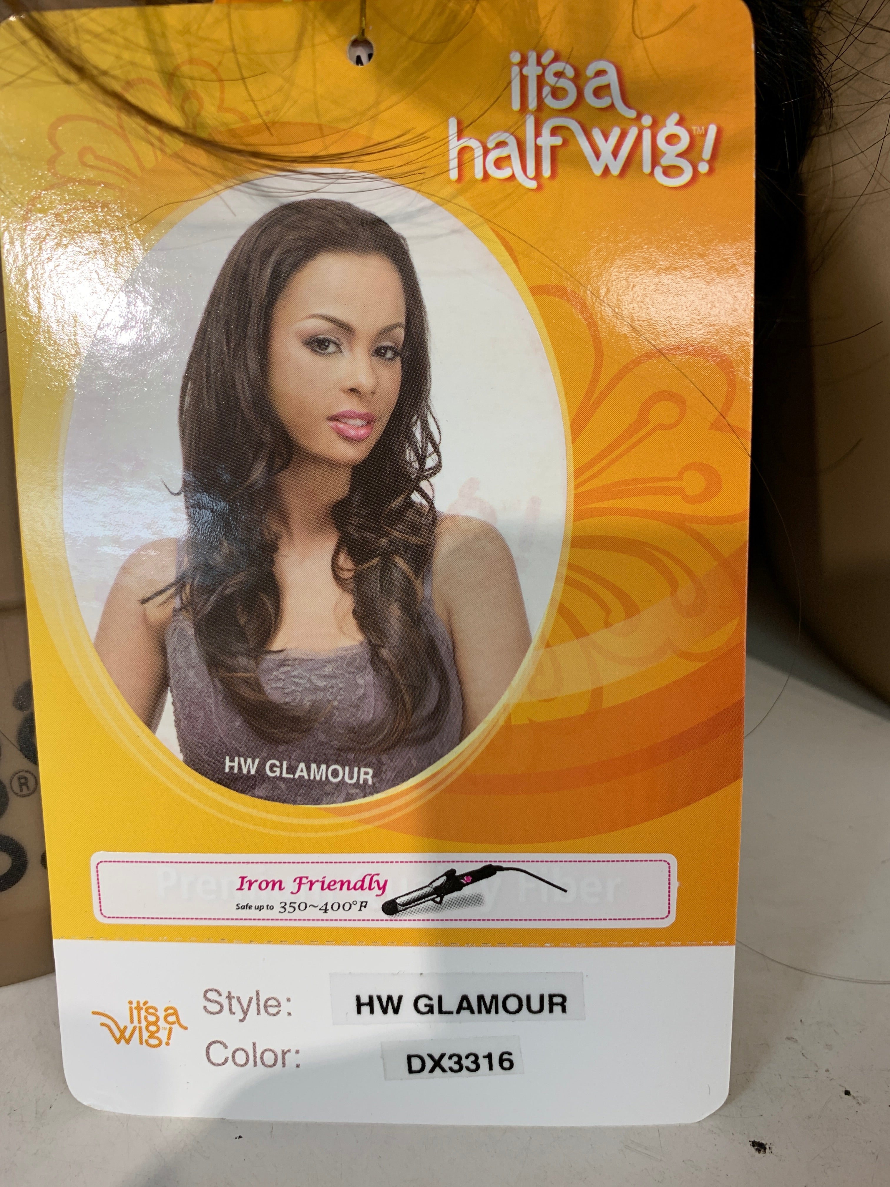 It’s a wig hw glamour