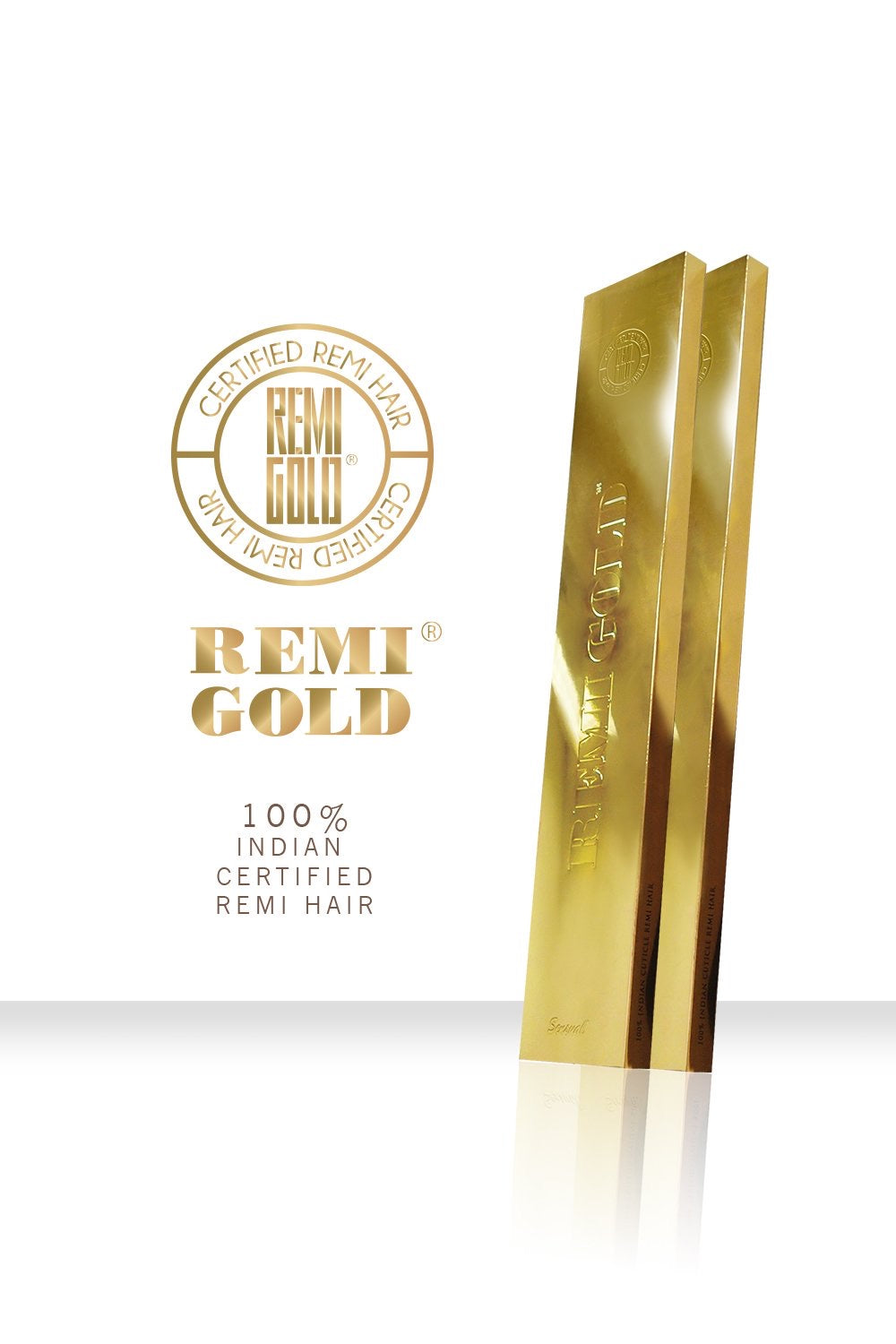 Sensual remi gold 100% indian remi hair 10//11/14”