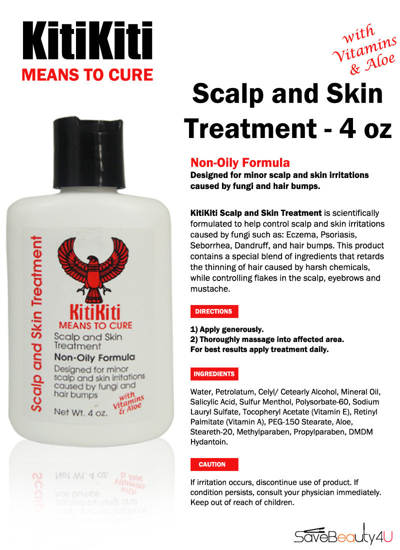 Kitikiti means to cure scape & skin treatment