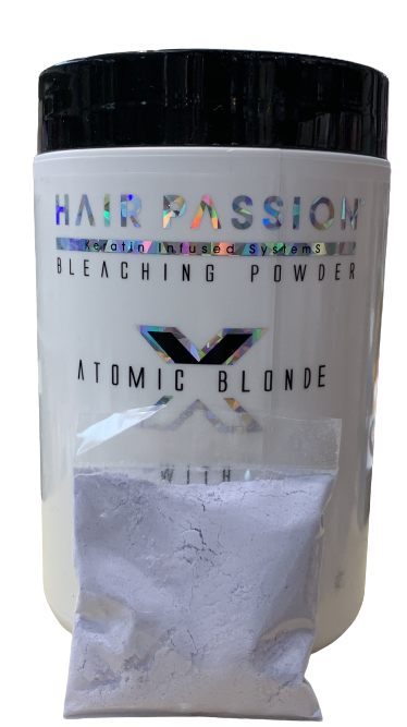 Hair passion atomic blonde x7 keratin bleaching powder packs