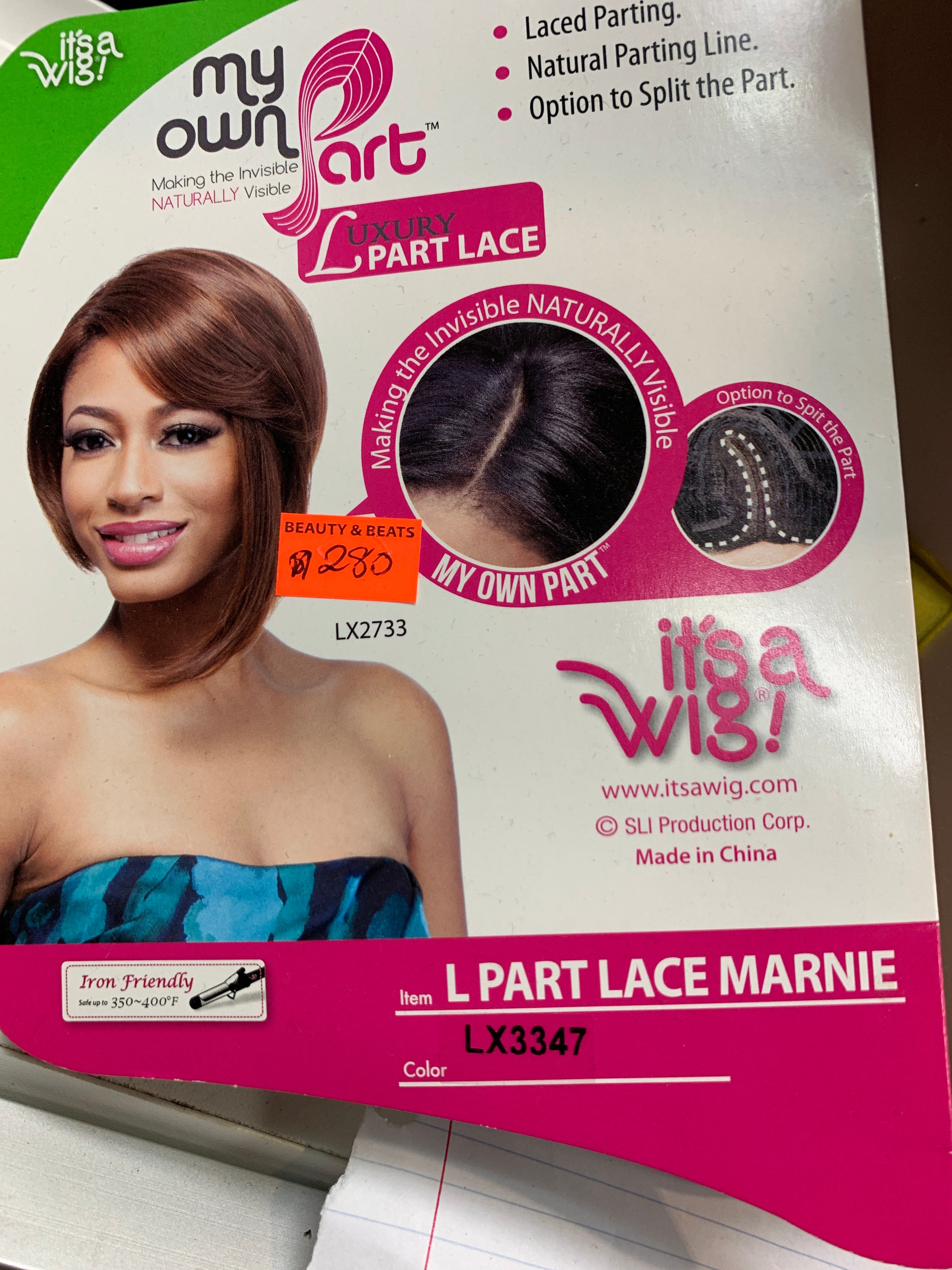 It’s a wig L part lace marnie