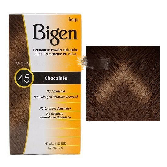 Bigen permanent hair color 6g