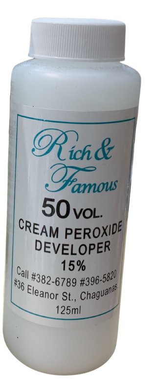 Rich & famous cream peroxide developer 40/50vol
