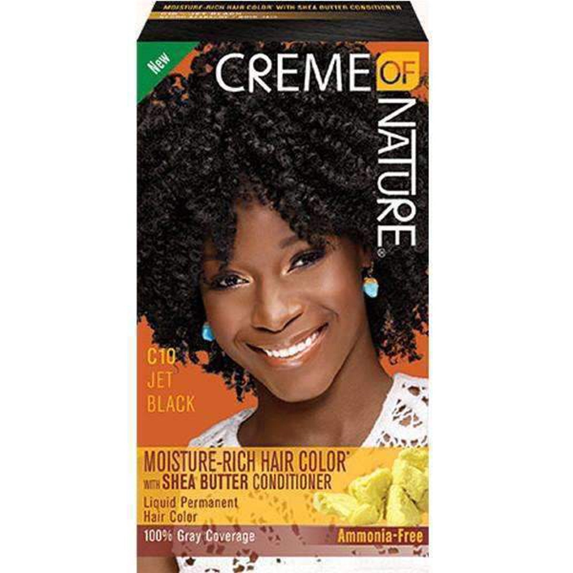 Creme of nature moisture rich hair color with shea butter