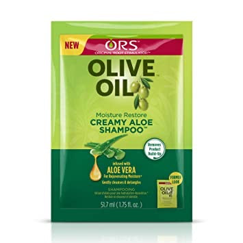 Ors olive oil creamy aloe shampoo 1.75oz