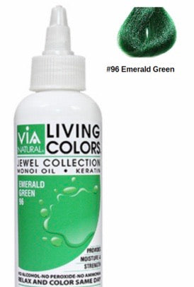 Via natural living colors semi-permanent hair dye 2/4oz