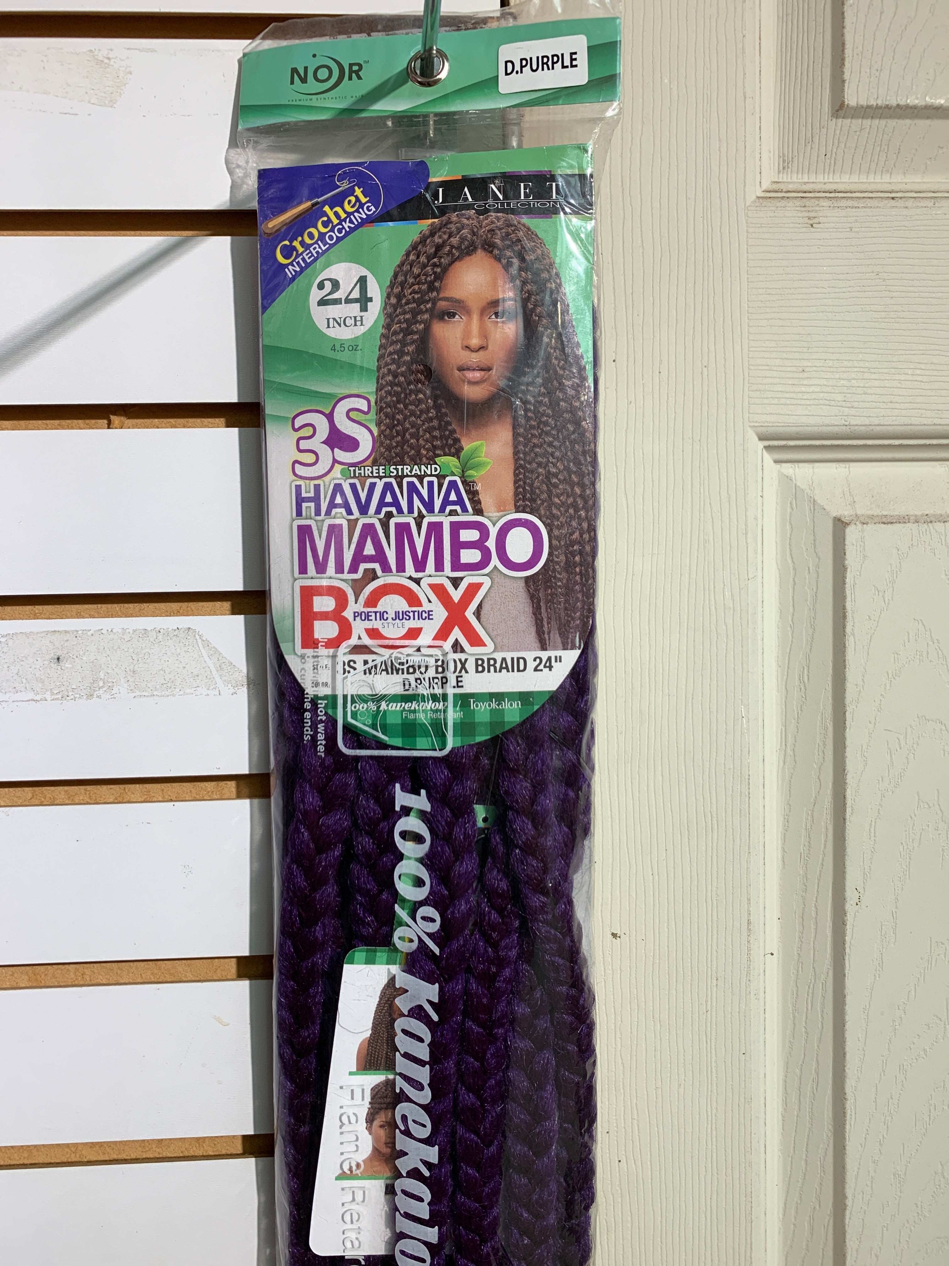 Janet 3s mambo box braid 24”
