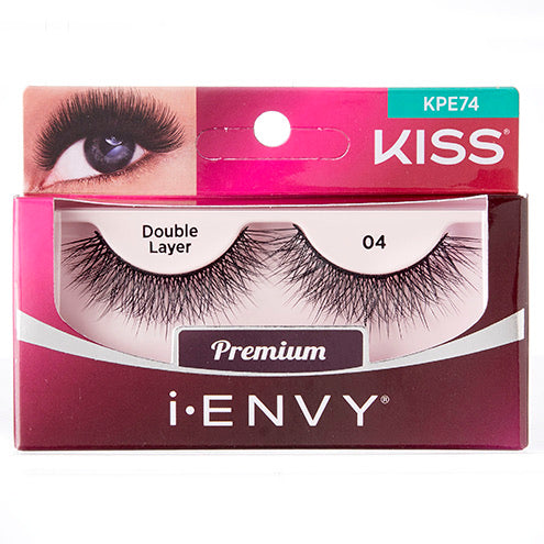 Kiss premium lashes Double layer Kpe74