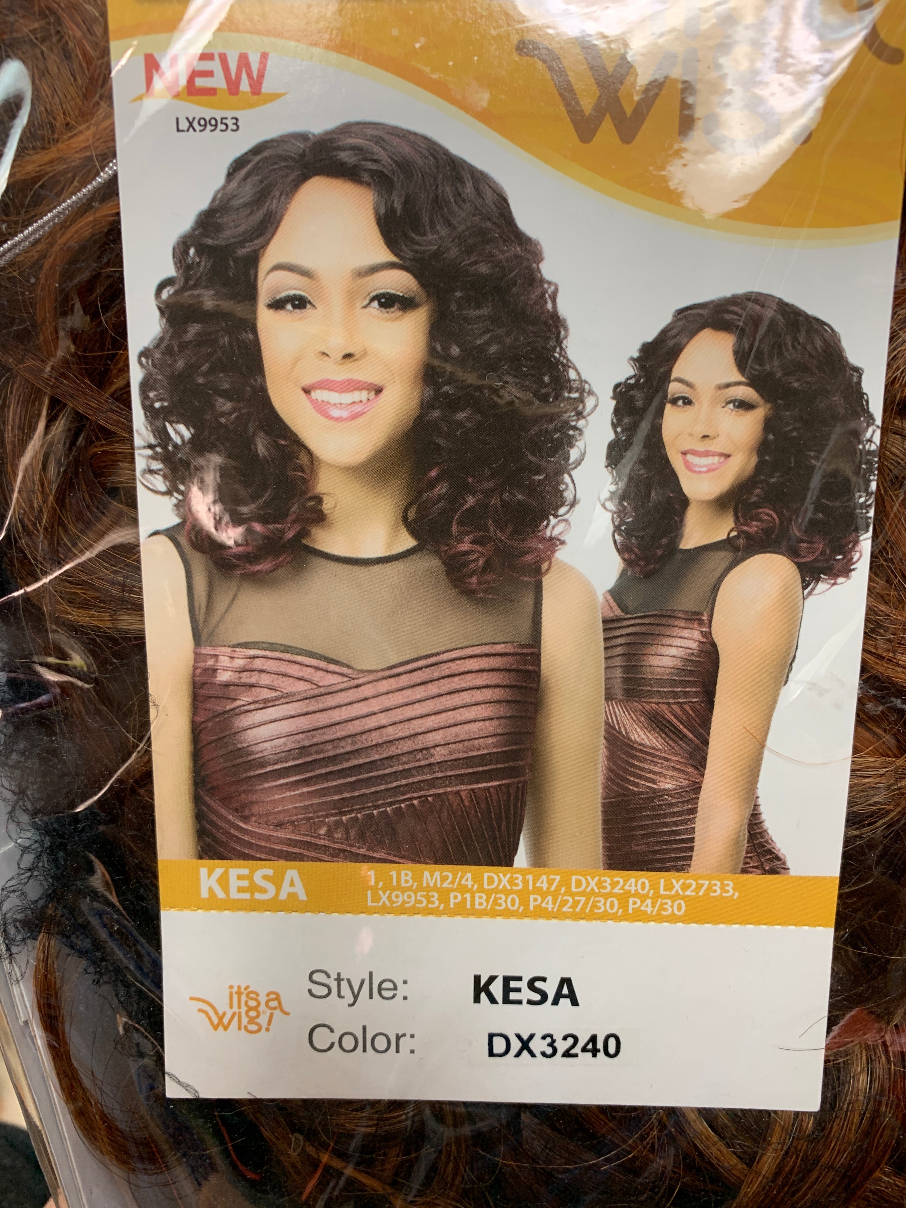 It’s a wig Kesa