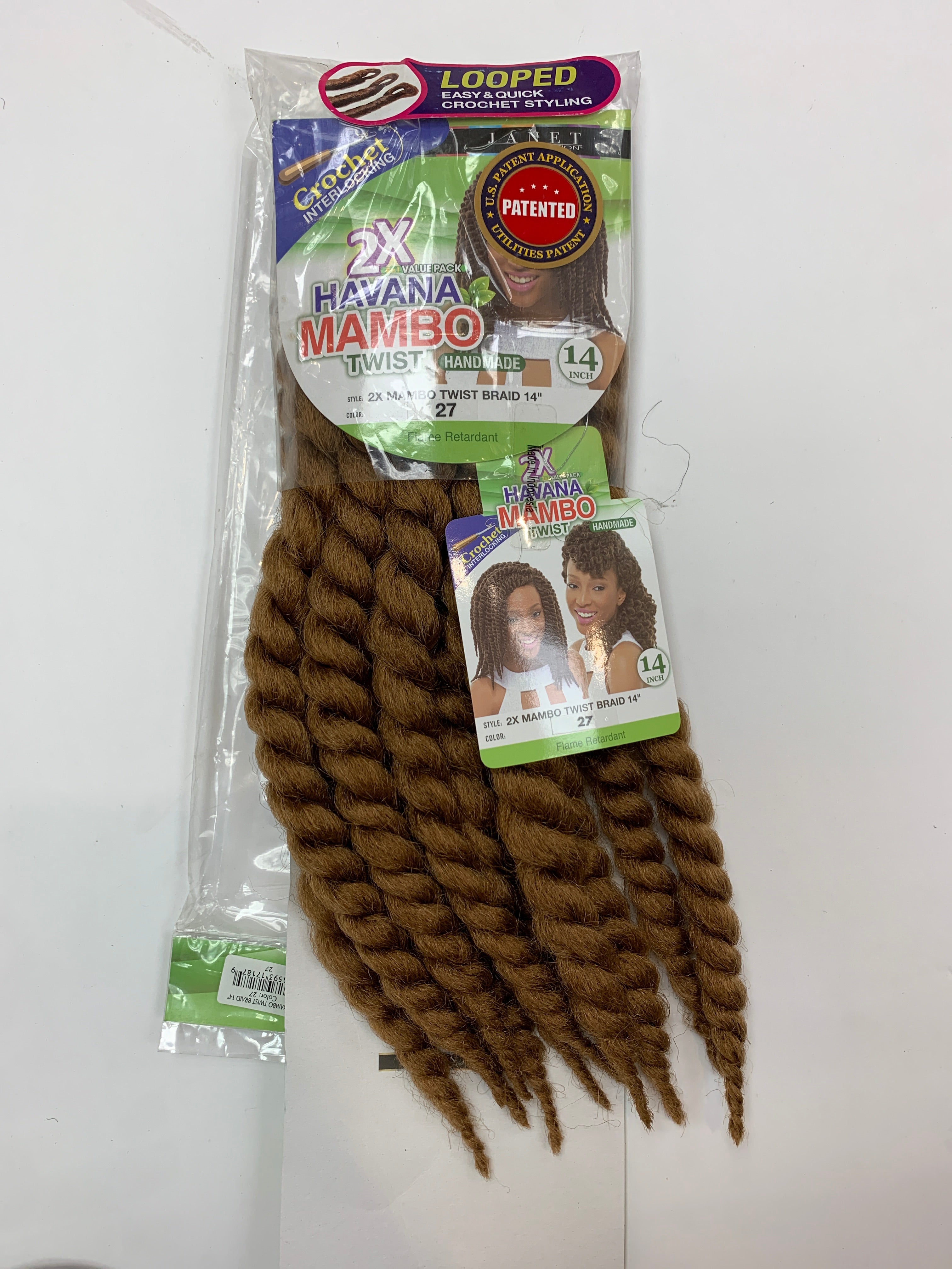 Janet 2x mambo twist braid   14” 18” 24”