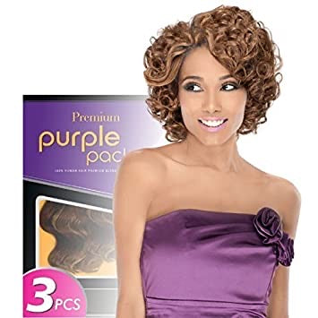 Outre premium purple pack 3pcs Romance curl