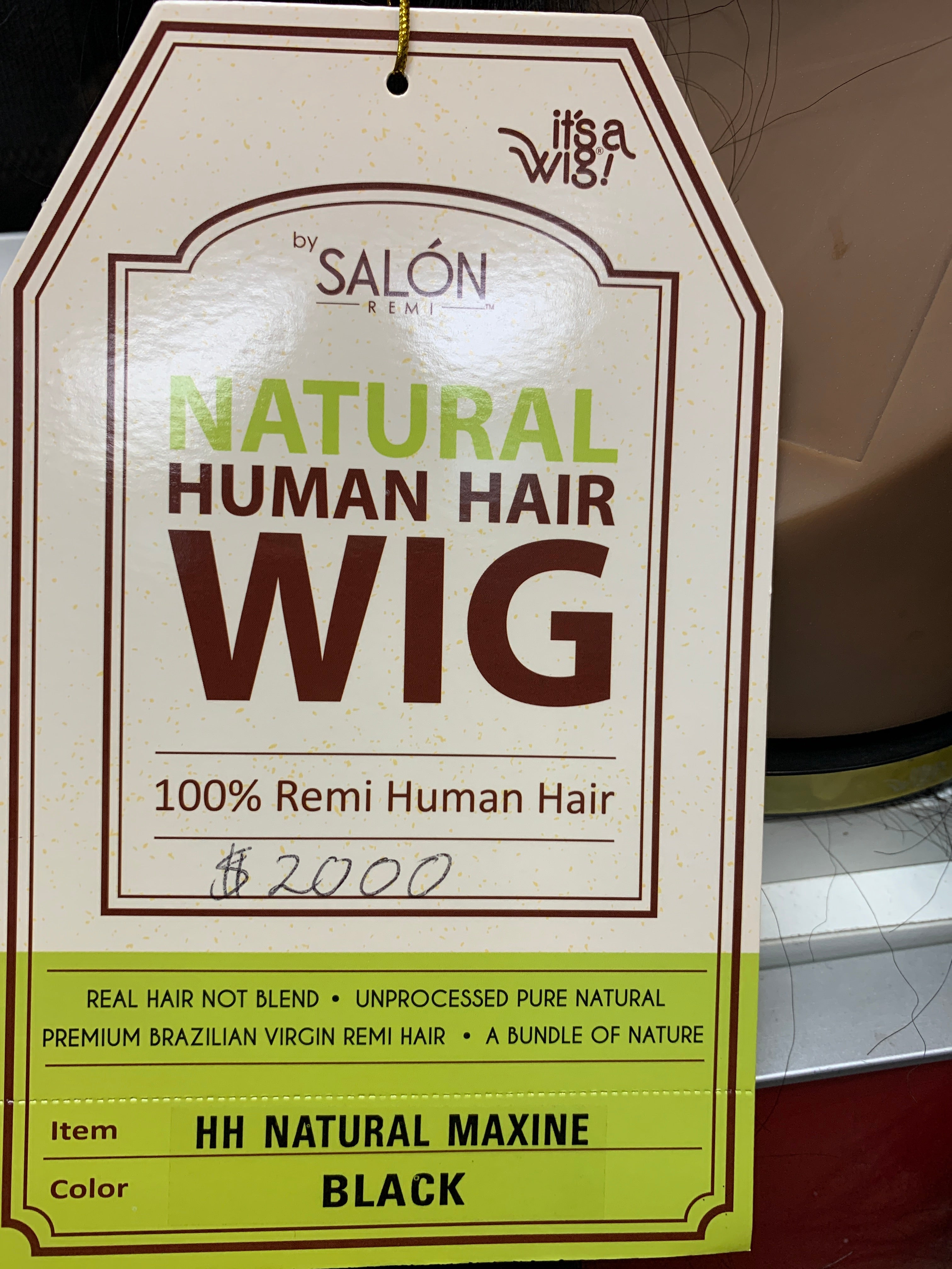 It’s a wig hh natural maxine