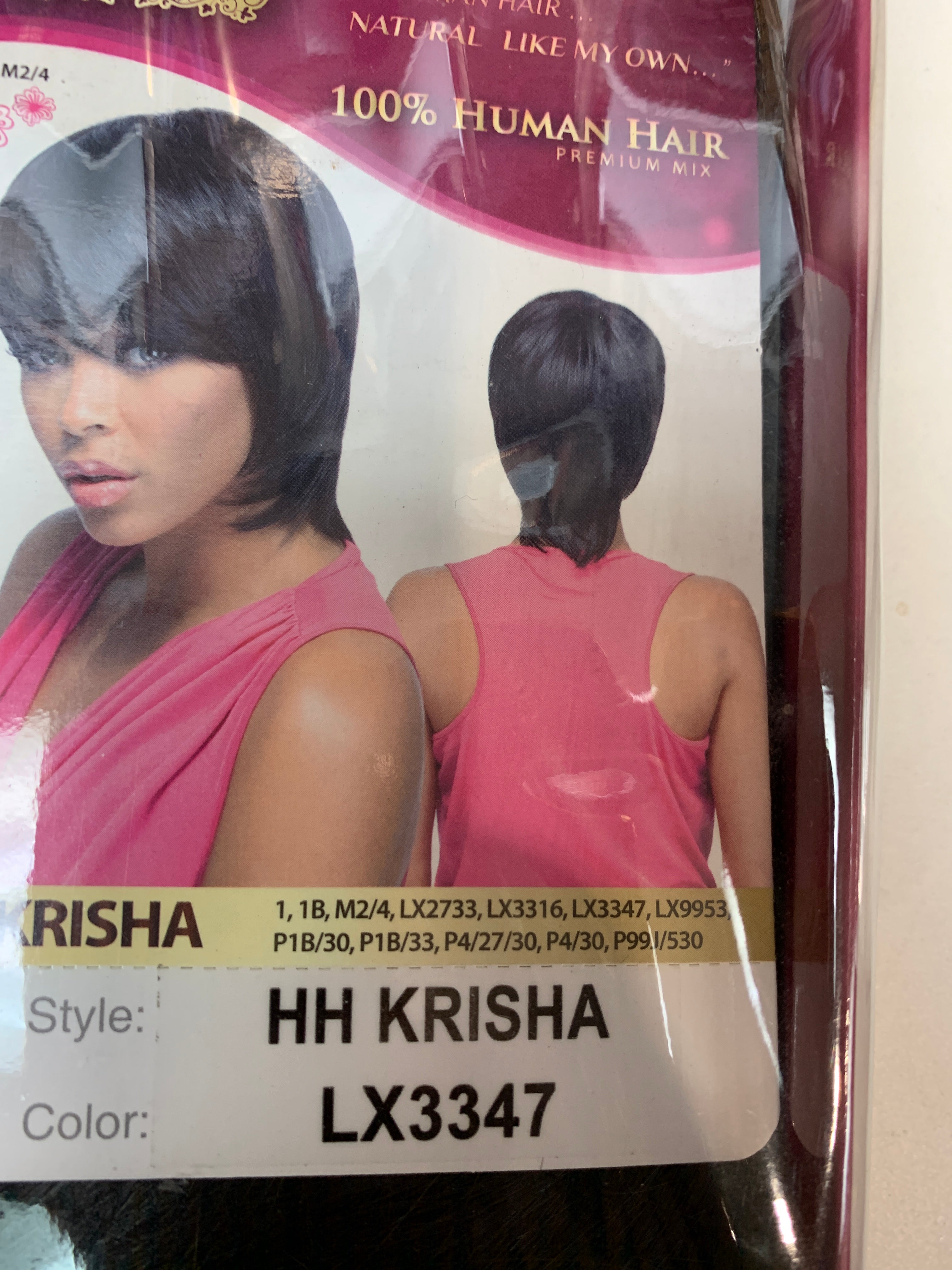 It’s a wig hh Krisha