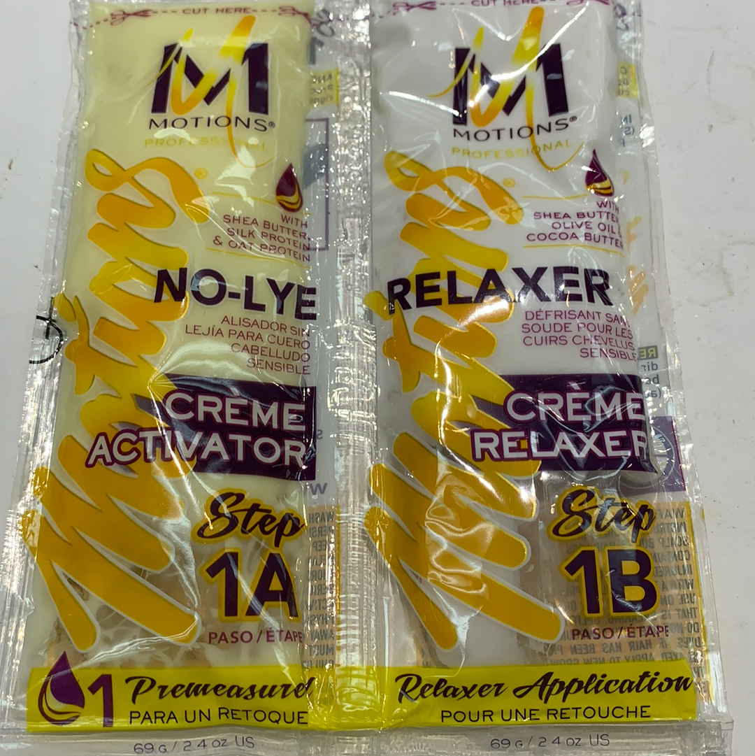 Motion no lye relaxer pack