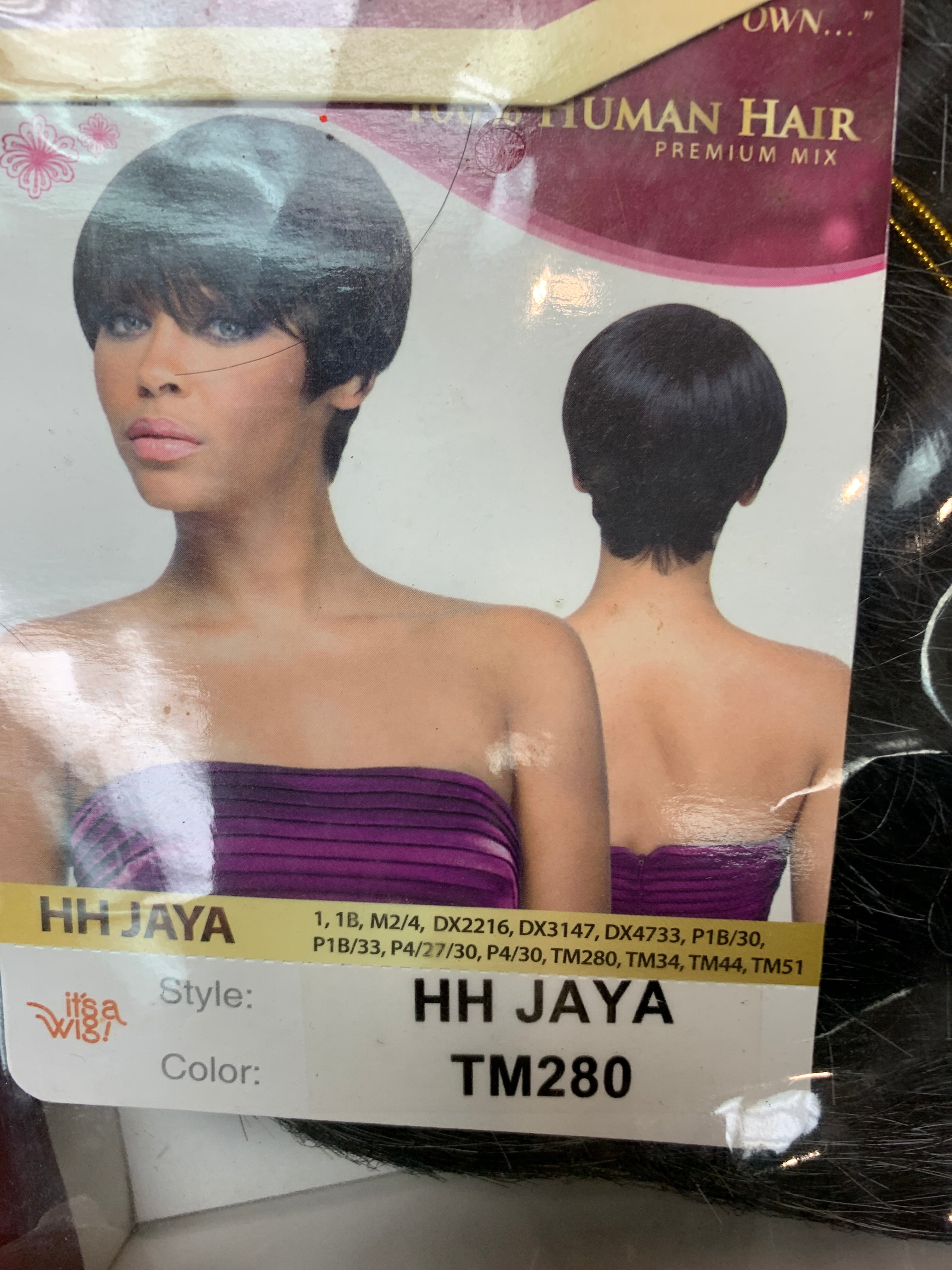 It’s a wig hh Jaya