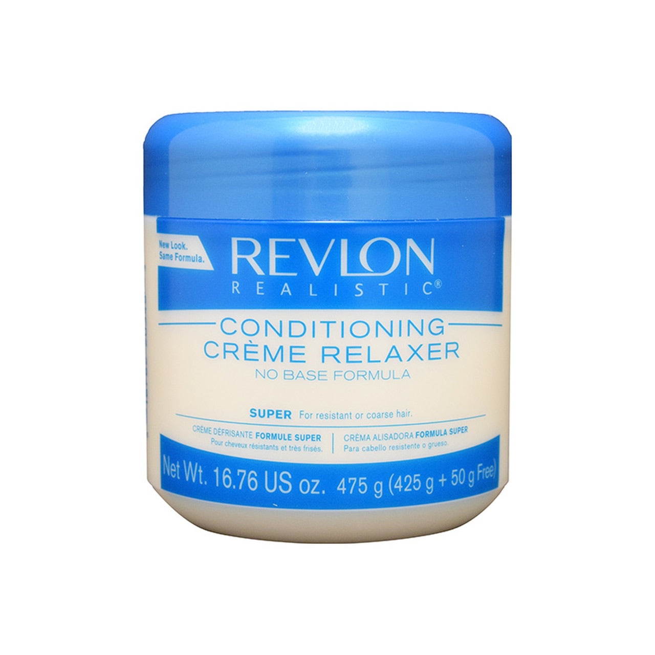 Revlon realistic conditioning creme relaxer regular/super 475g