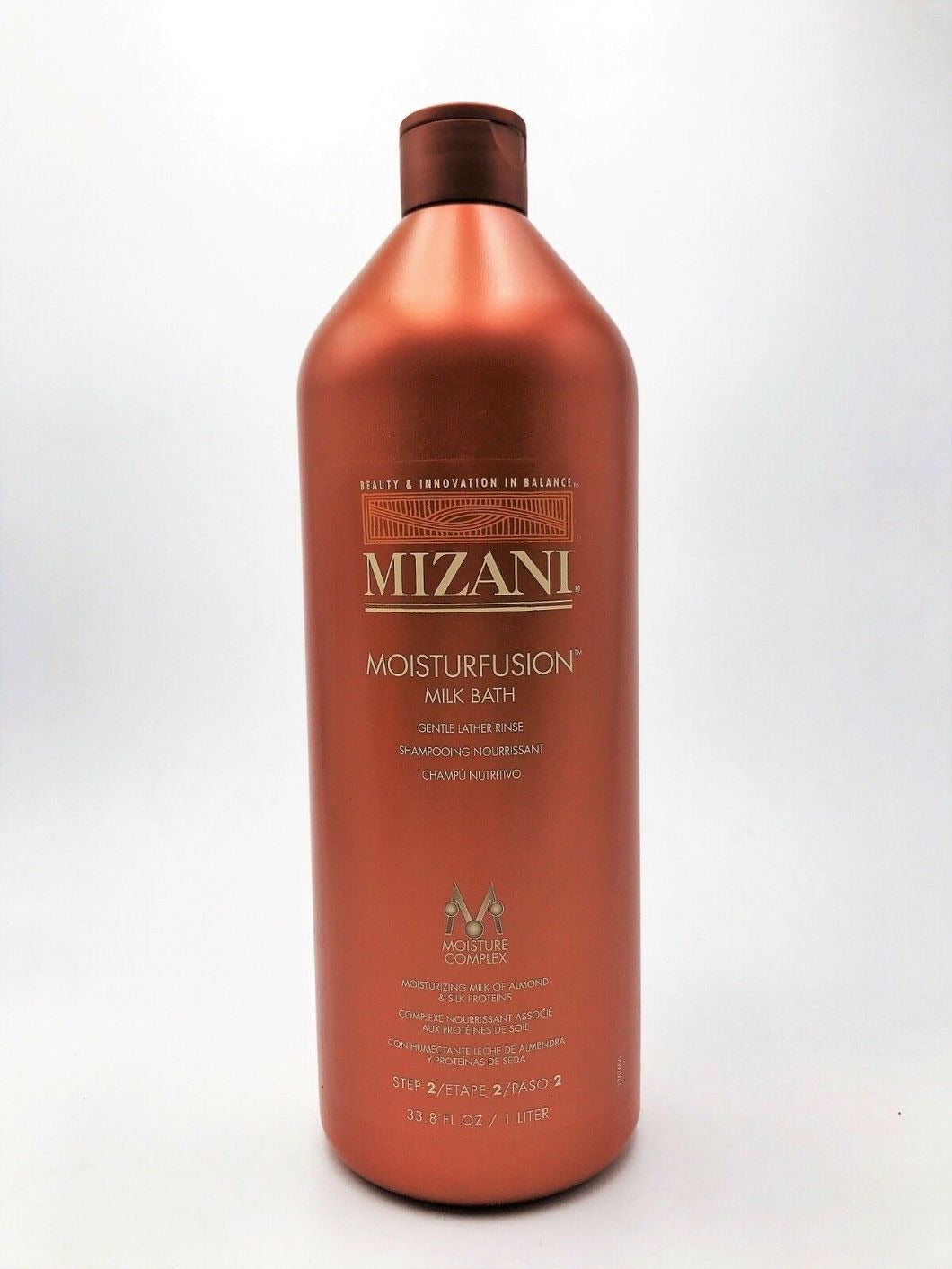 Mizani moisurfusion milk bath gentle lather rinse 33.8oz