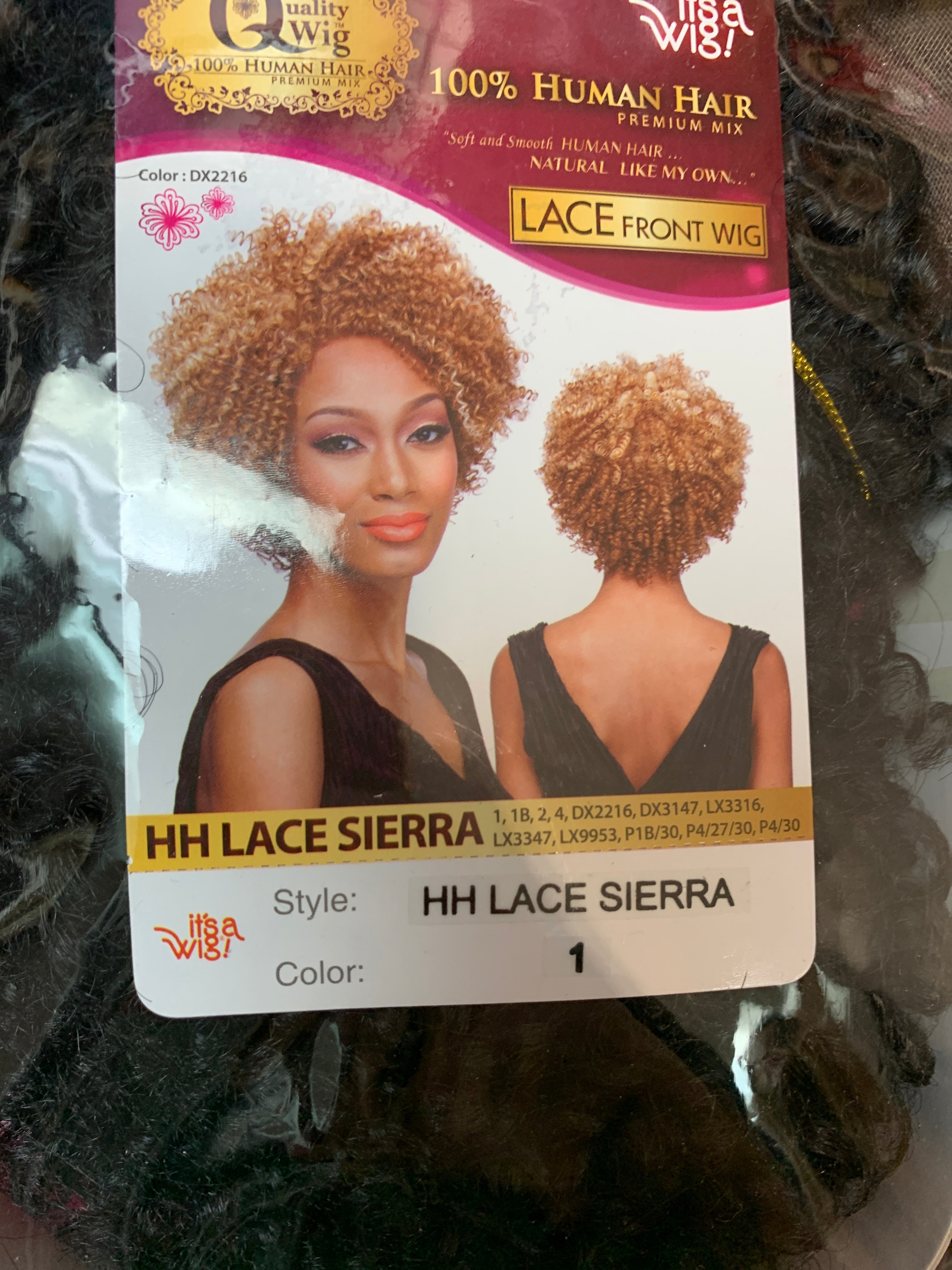 It’s a wig hh lace Sierra