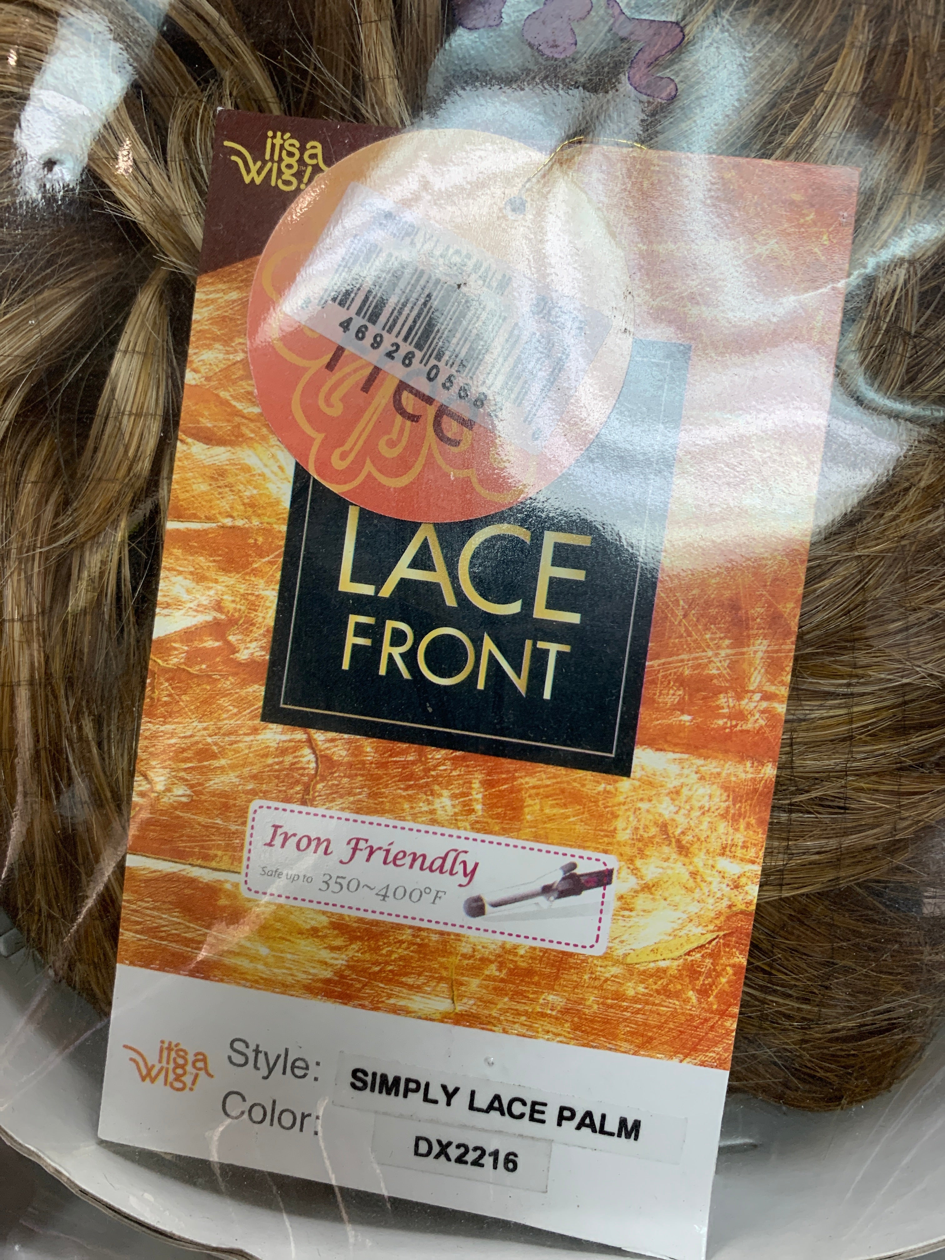 It’s a wig simply lace palm