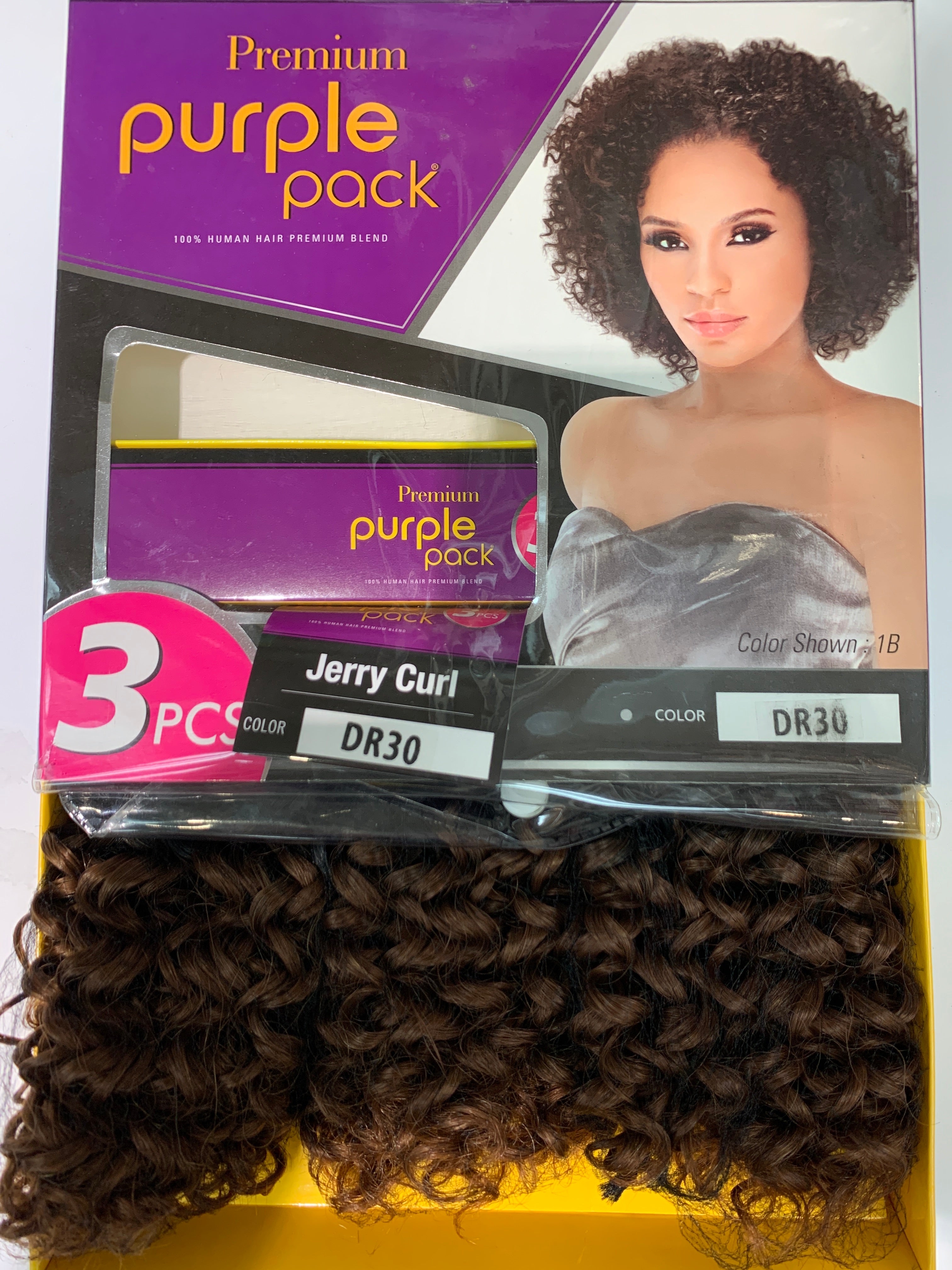 Outre premium purple pack 3pcs Jerry curl
