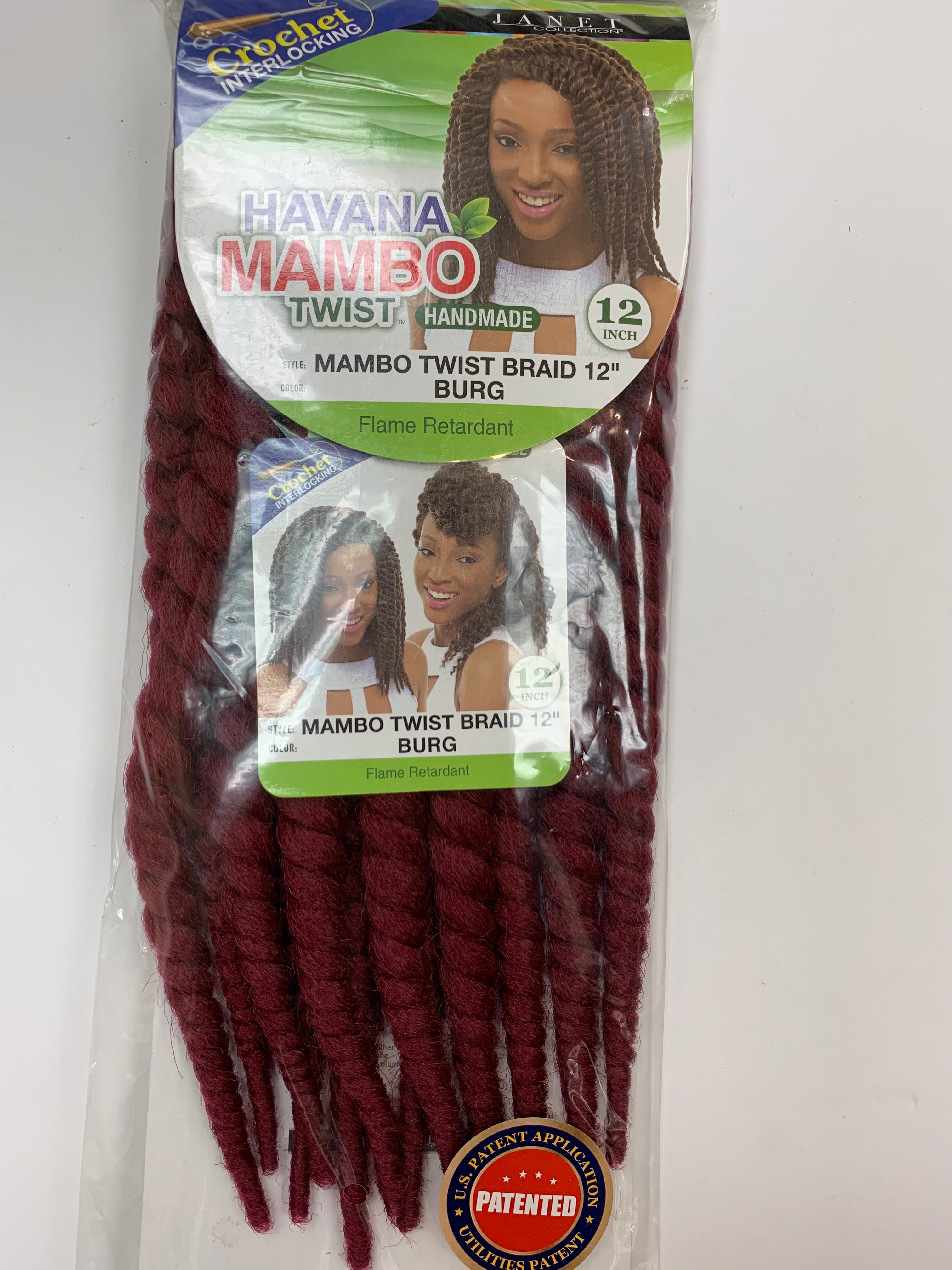 Janet mambo twist braid 12”