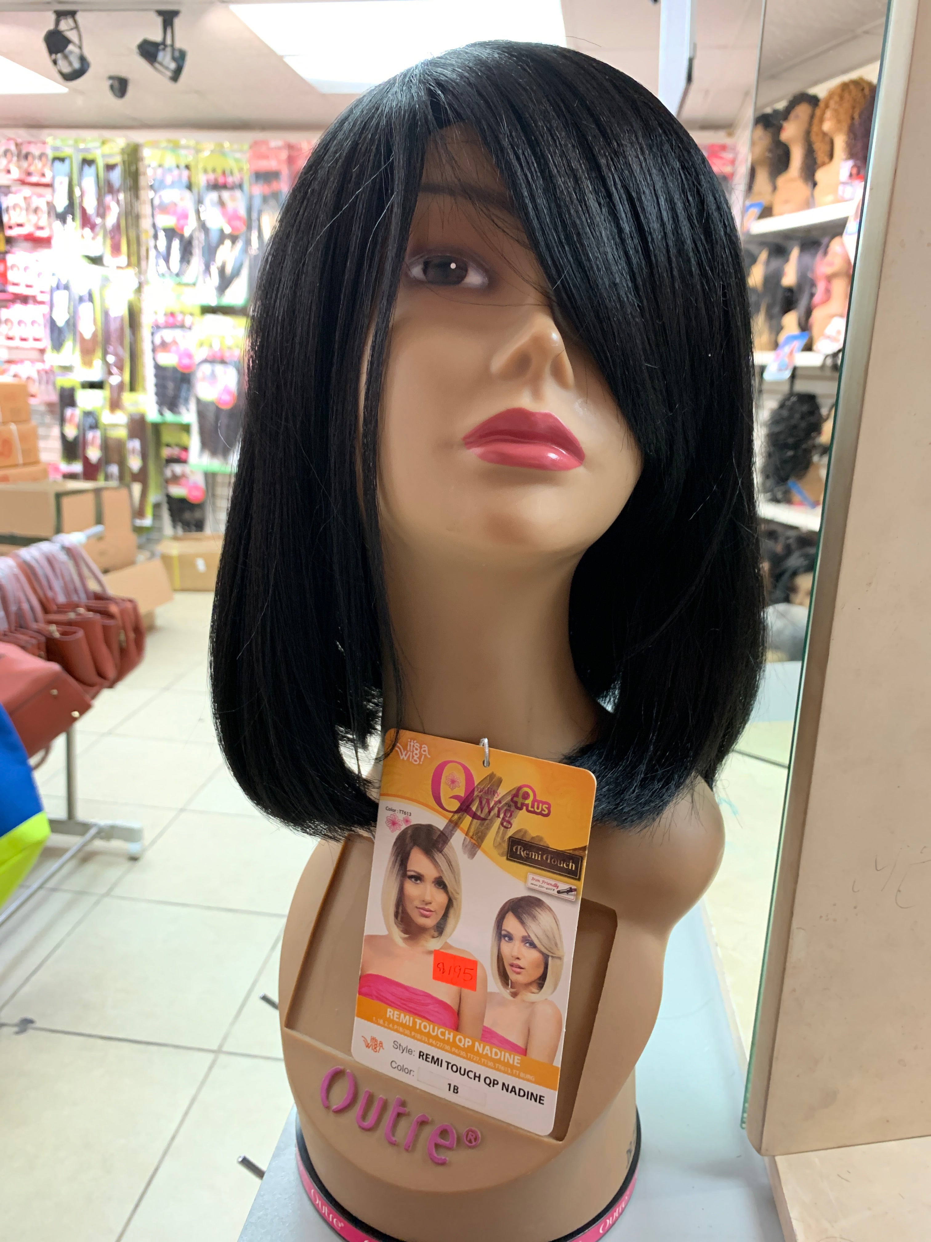 It’s a wig remi touch qp nadine