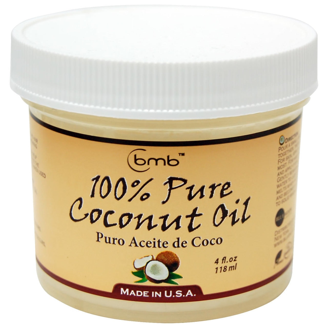 Bmb 100% pure coconut oil 118ml