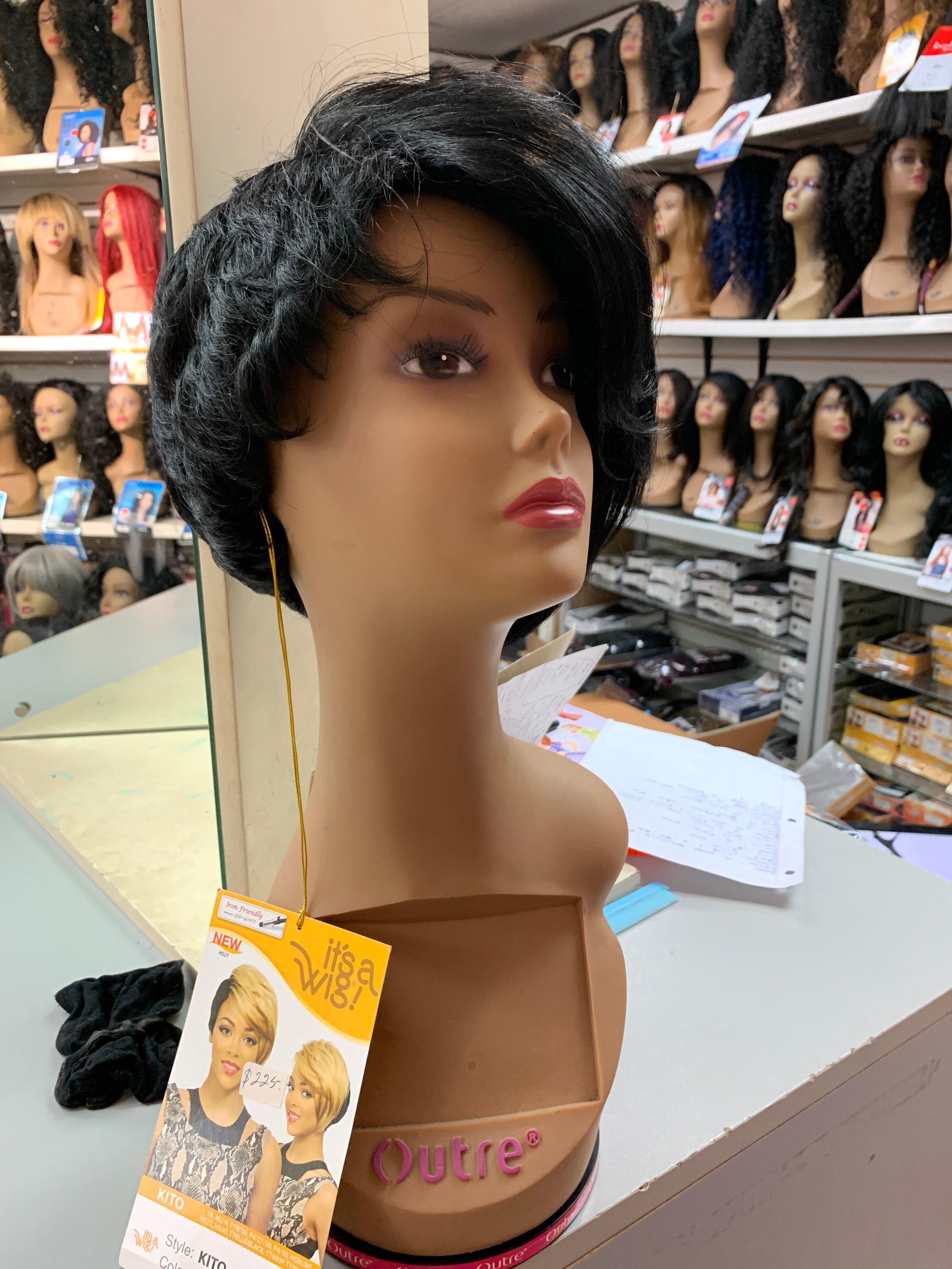 It’s a wig Kito