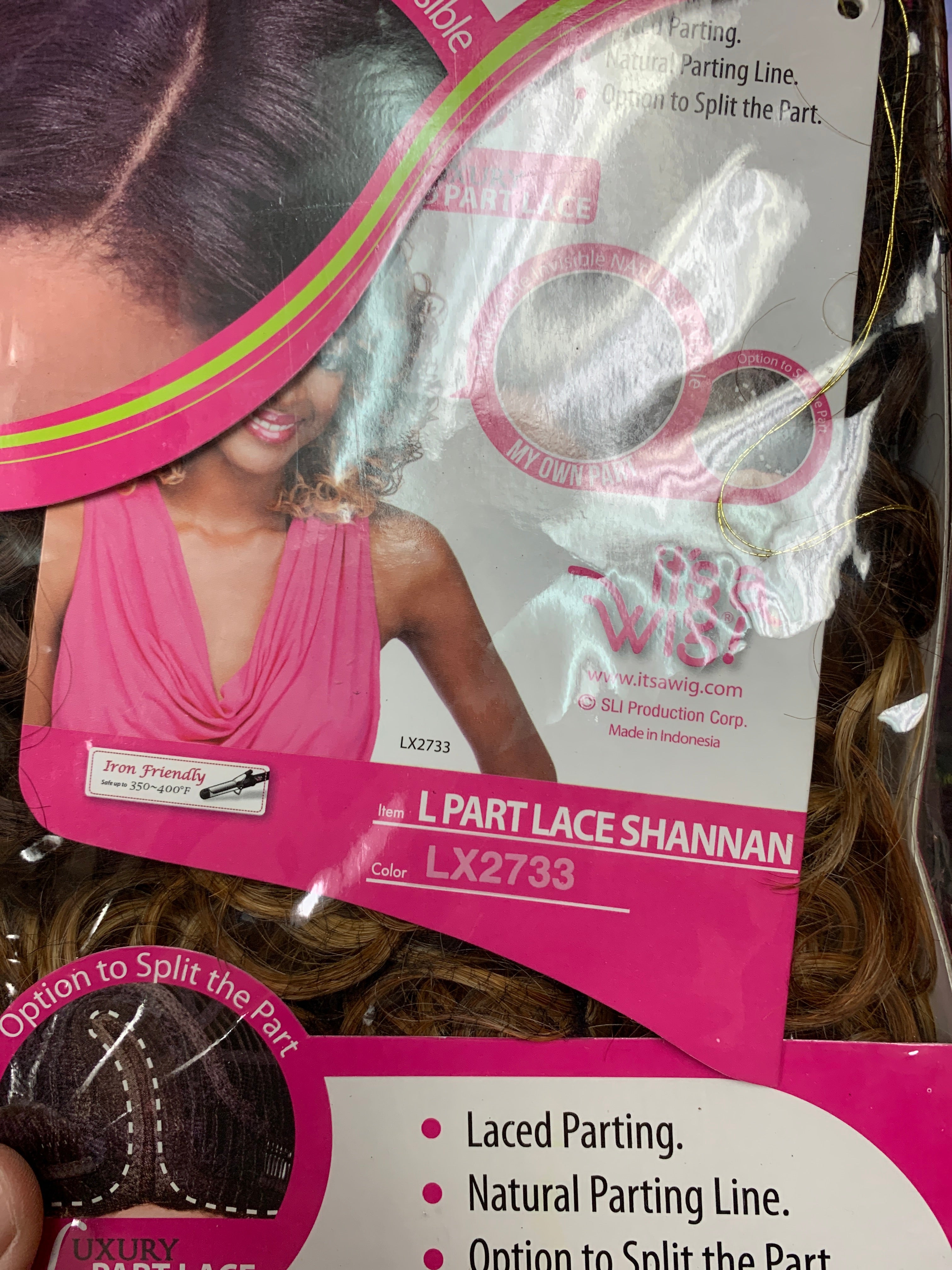 It’s a wig L part lace Shannan