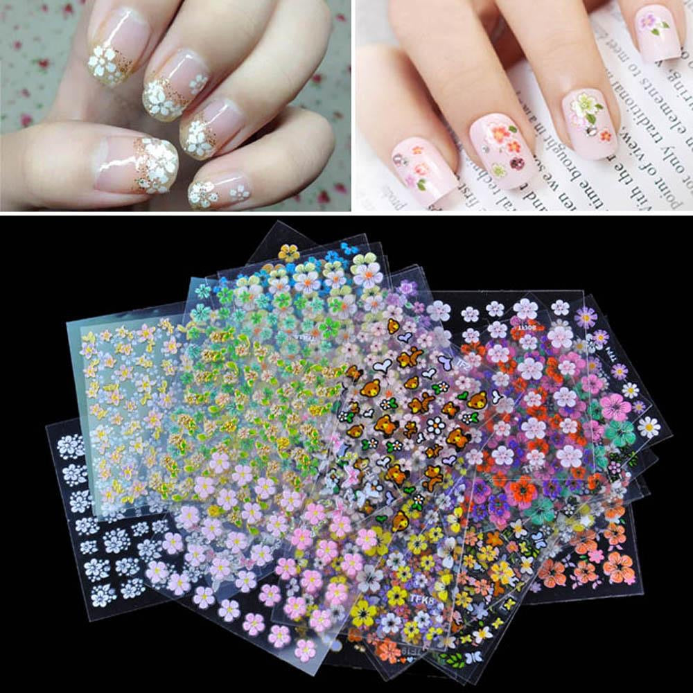 Nail art stickers 40+ variations