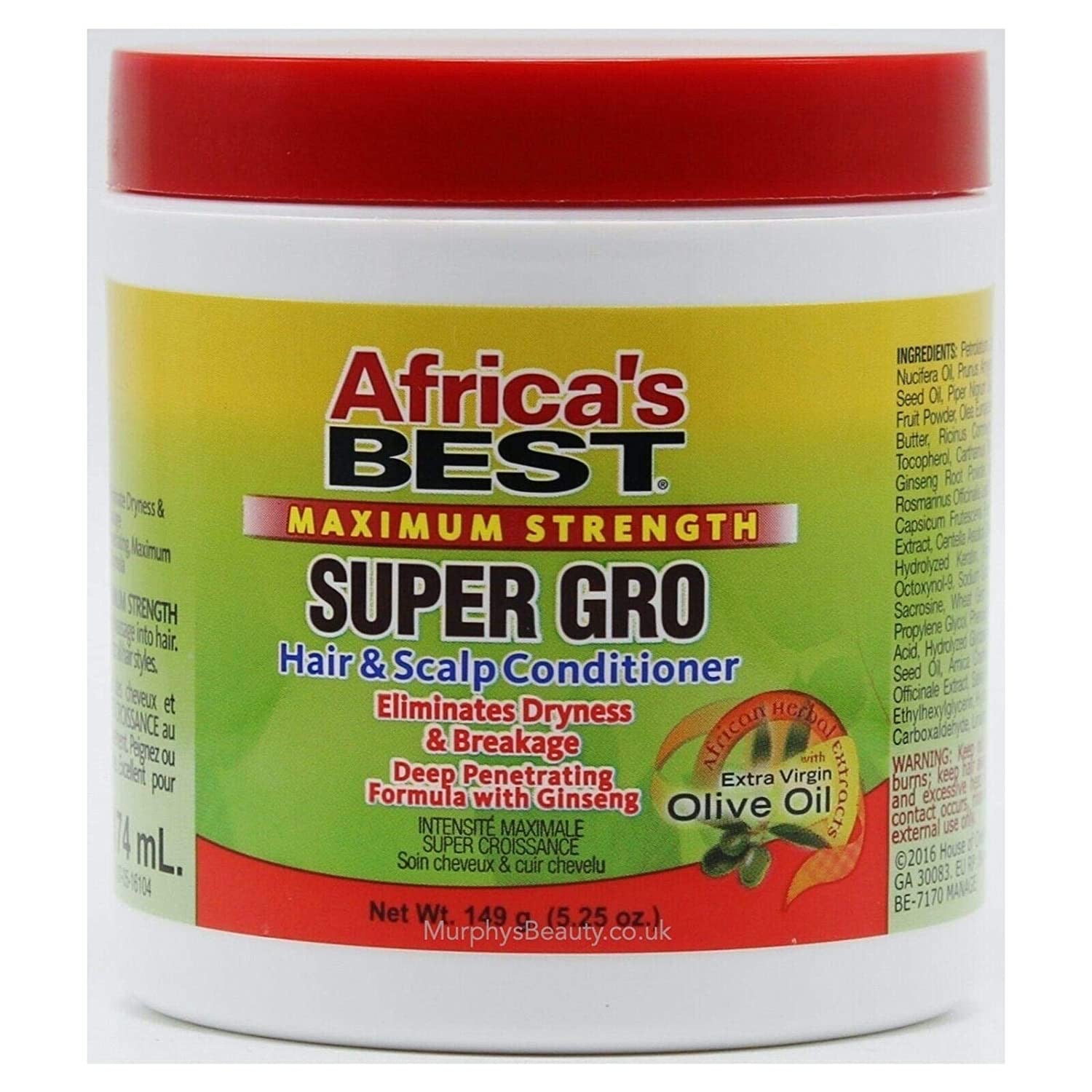 Africa’s best herbal fro super hair & scalp conditioner 149g