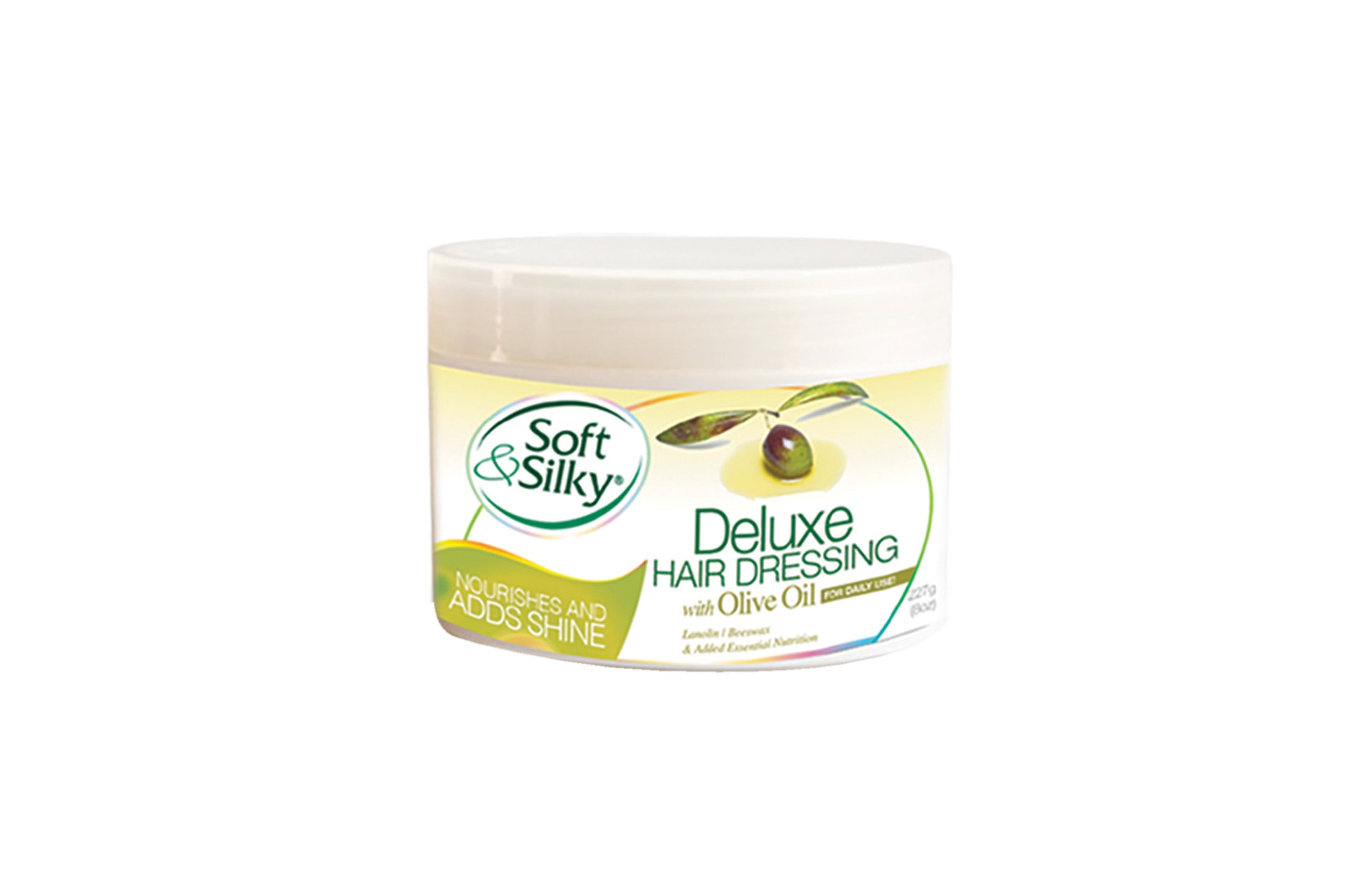 Soft & silky deluxe hair dressing 4.9oz