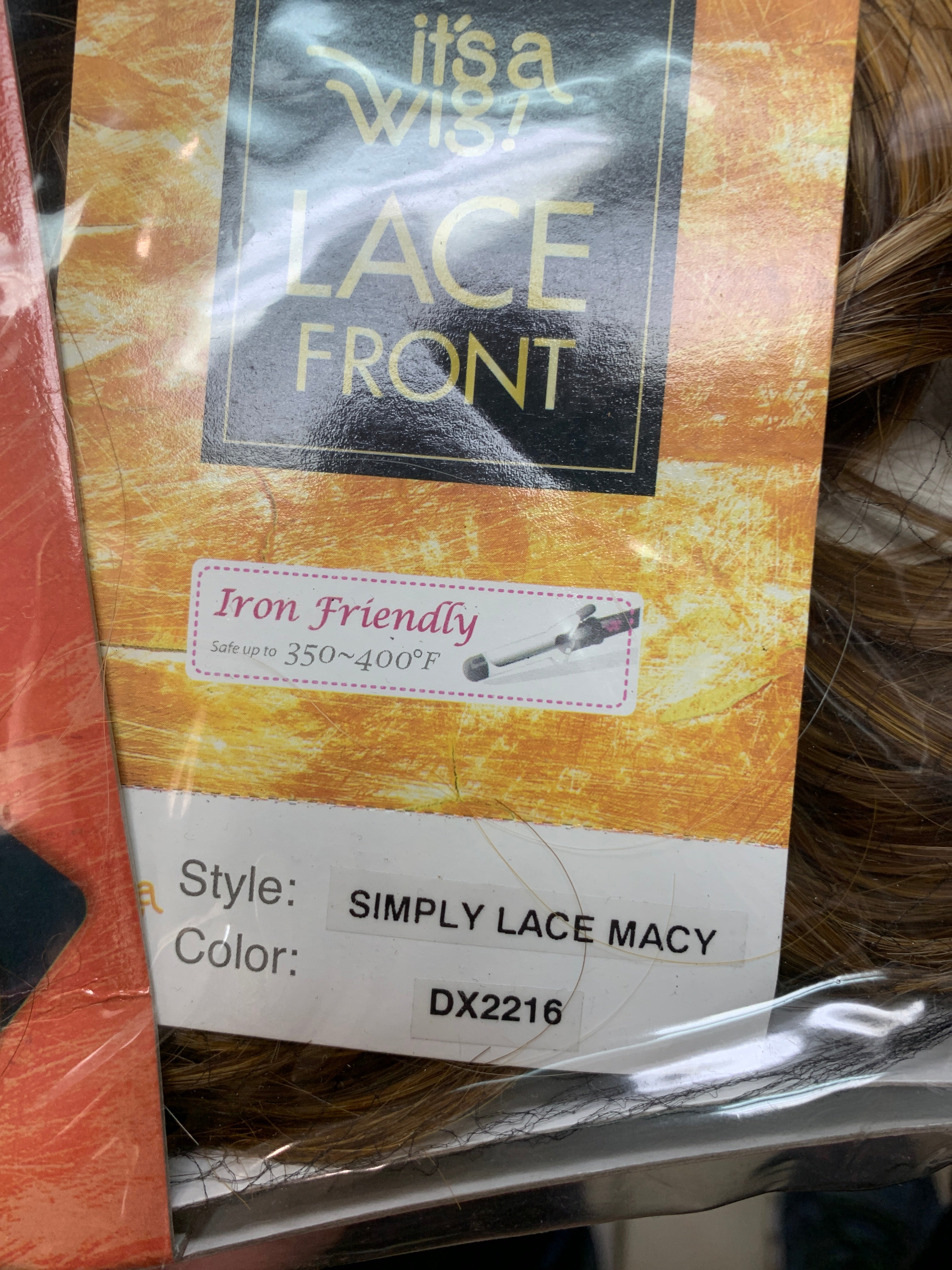 It’s a wig simply lace macy