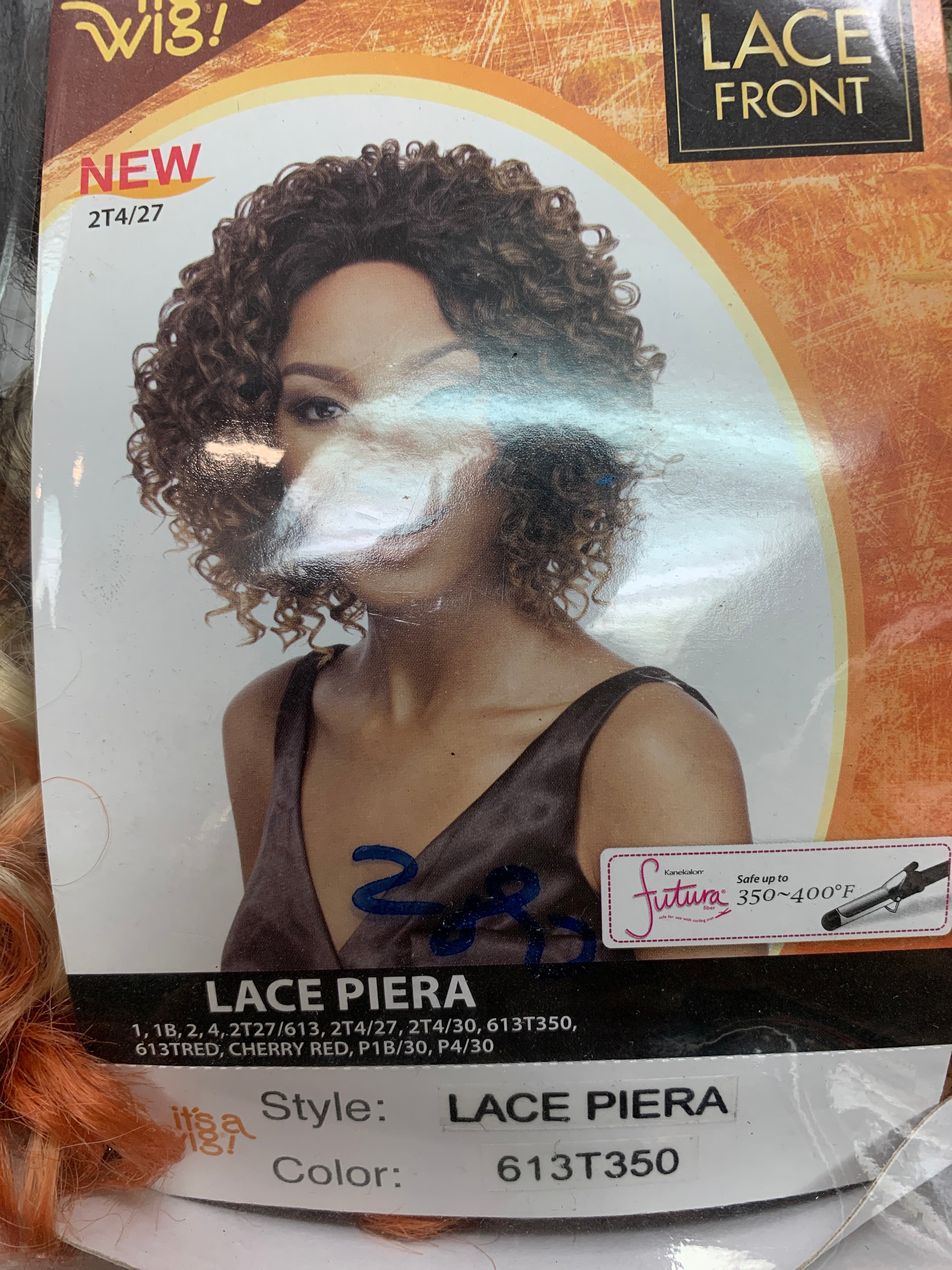 It’s a wig lace piera