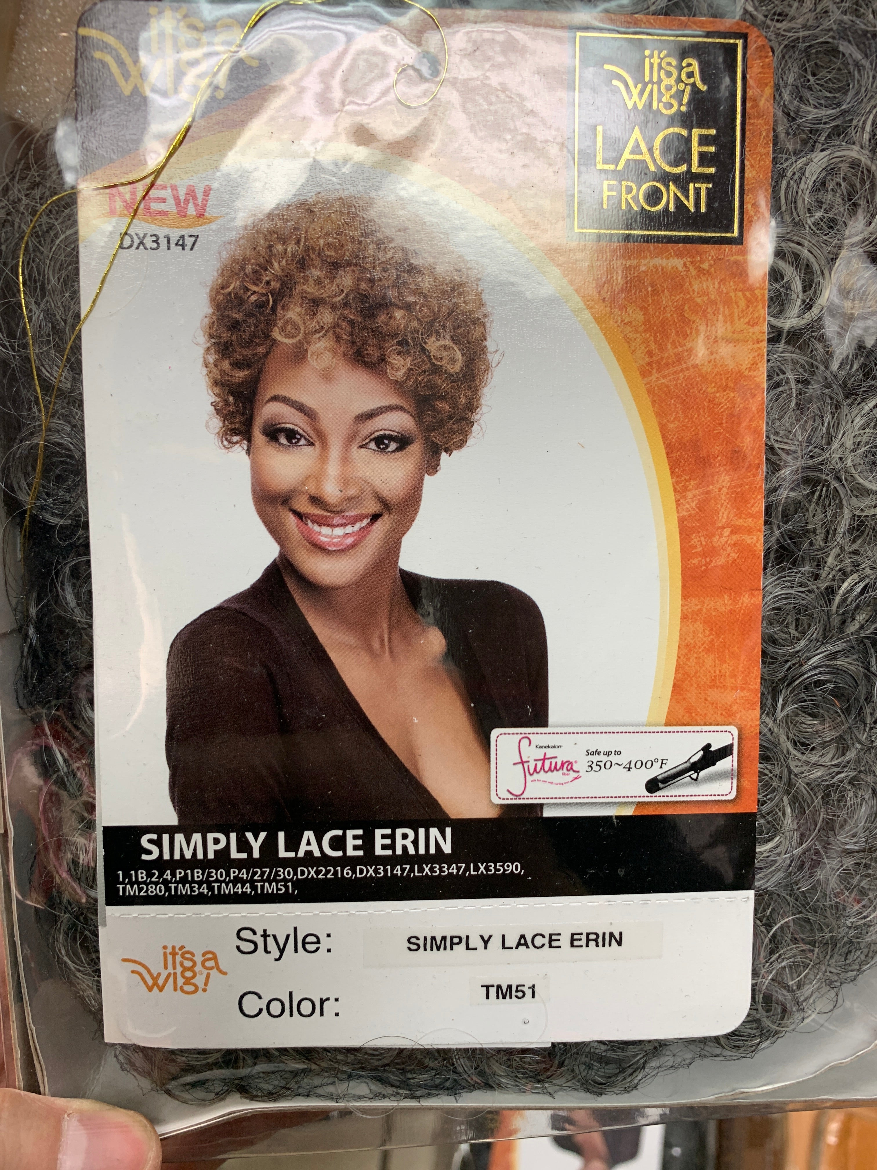 It’s a wig simple lace erin