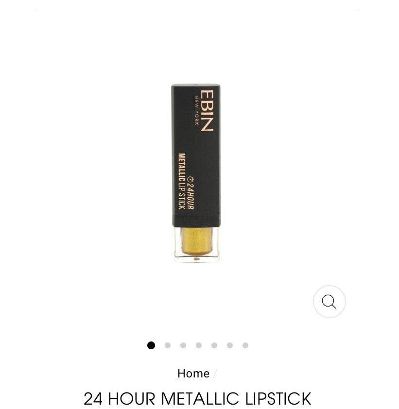 Ebin metallic lipstick