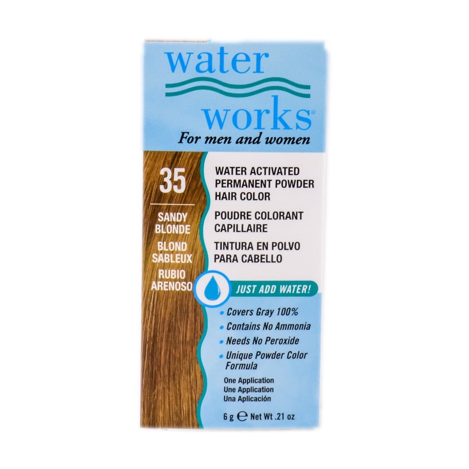 Water works permanent powder color just add water 6g