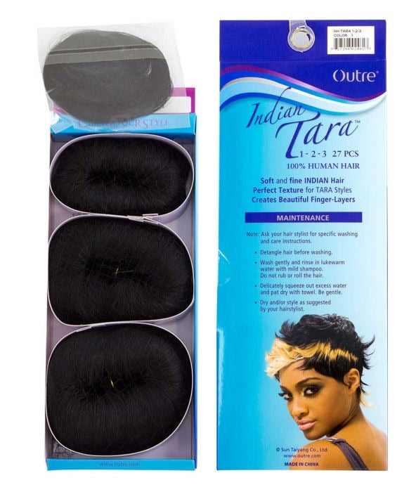 Outre indian tara 27pcs 100% human hair F1b/30